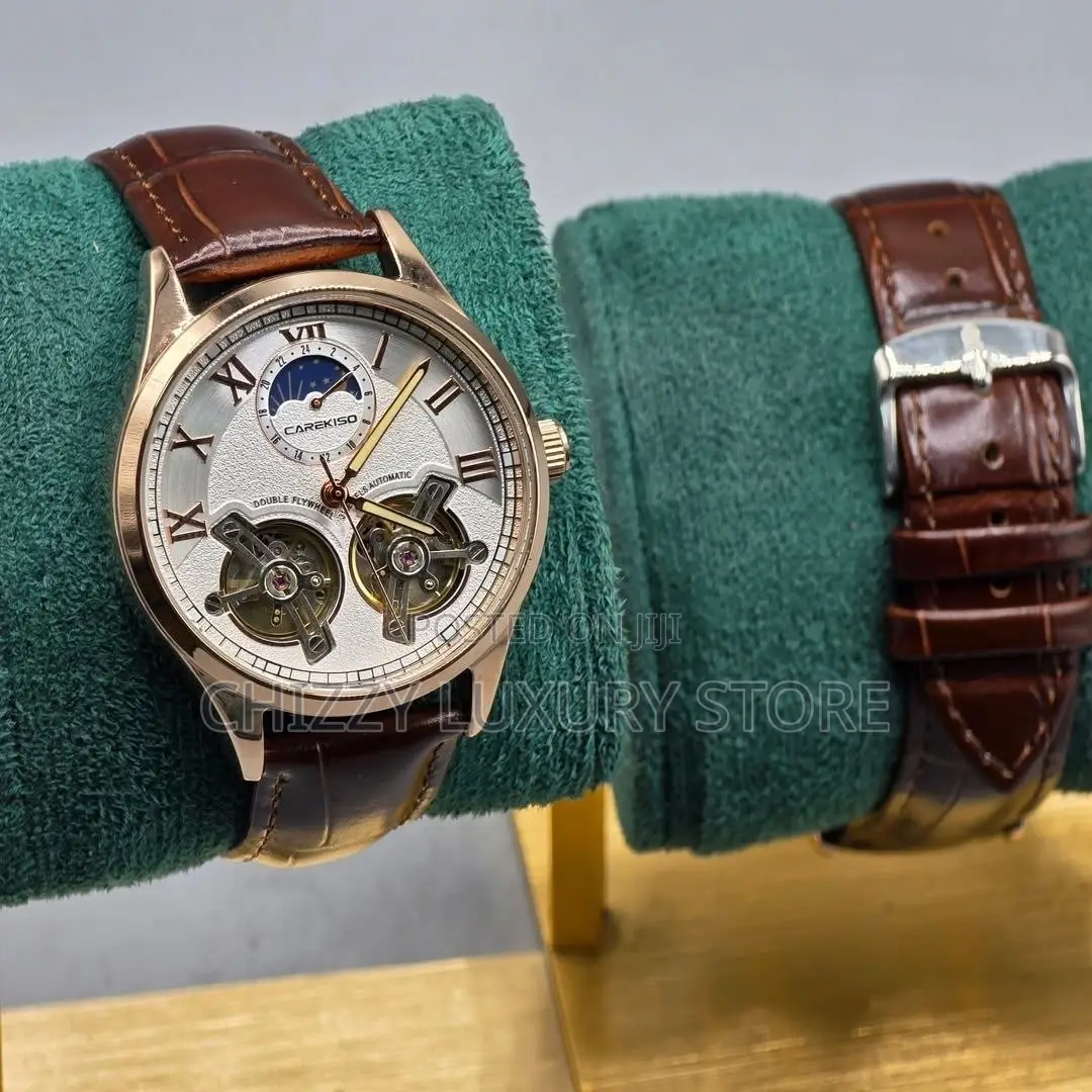 Carekiso Quality Luxury Men Automatic Engine Wristwatch