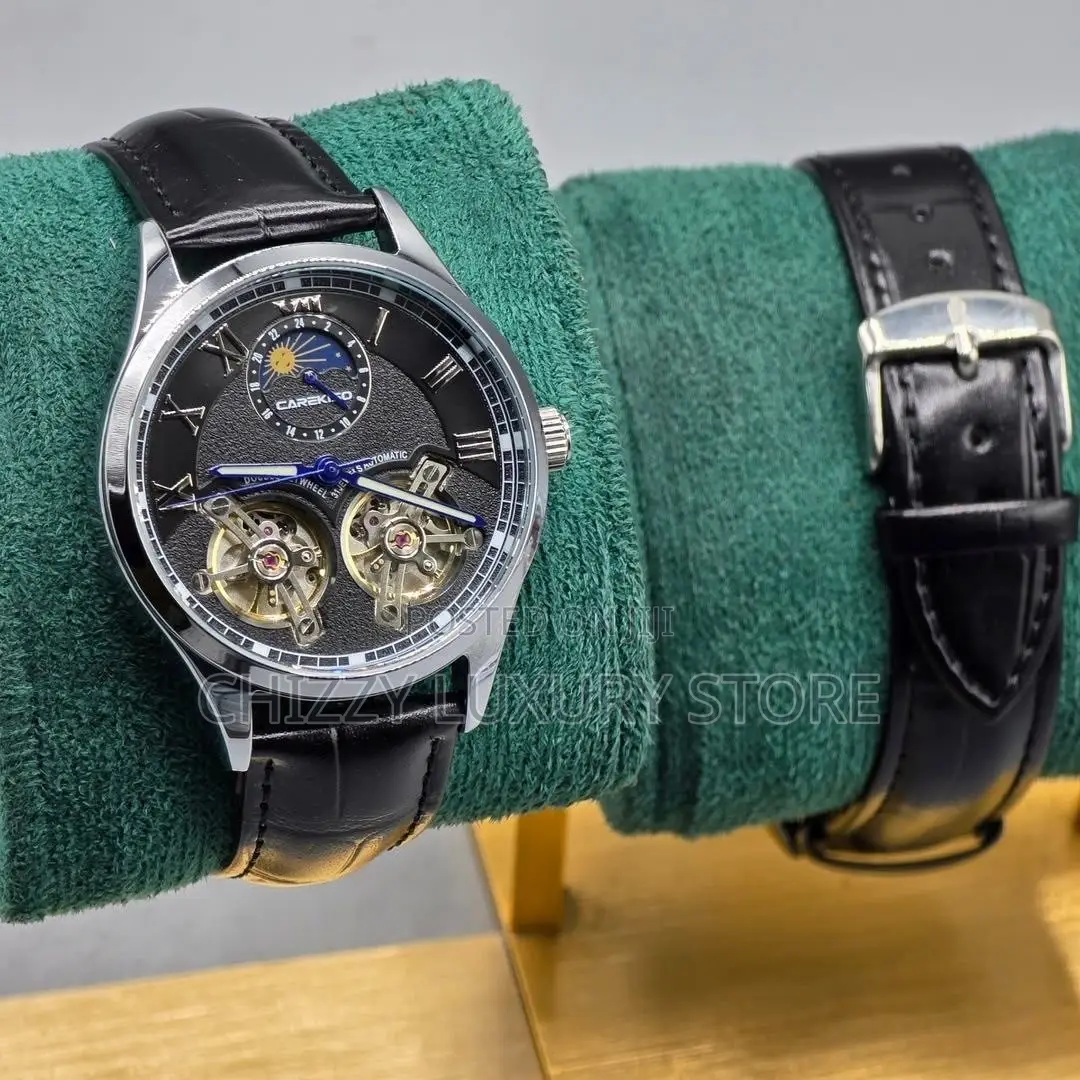 Carekiso Quality Luxury Men Automatic Engine Wristwatch