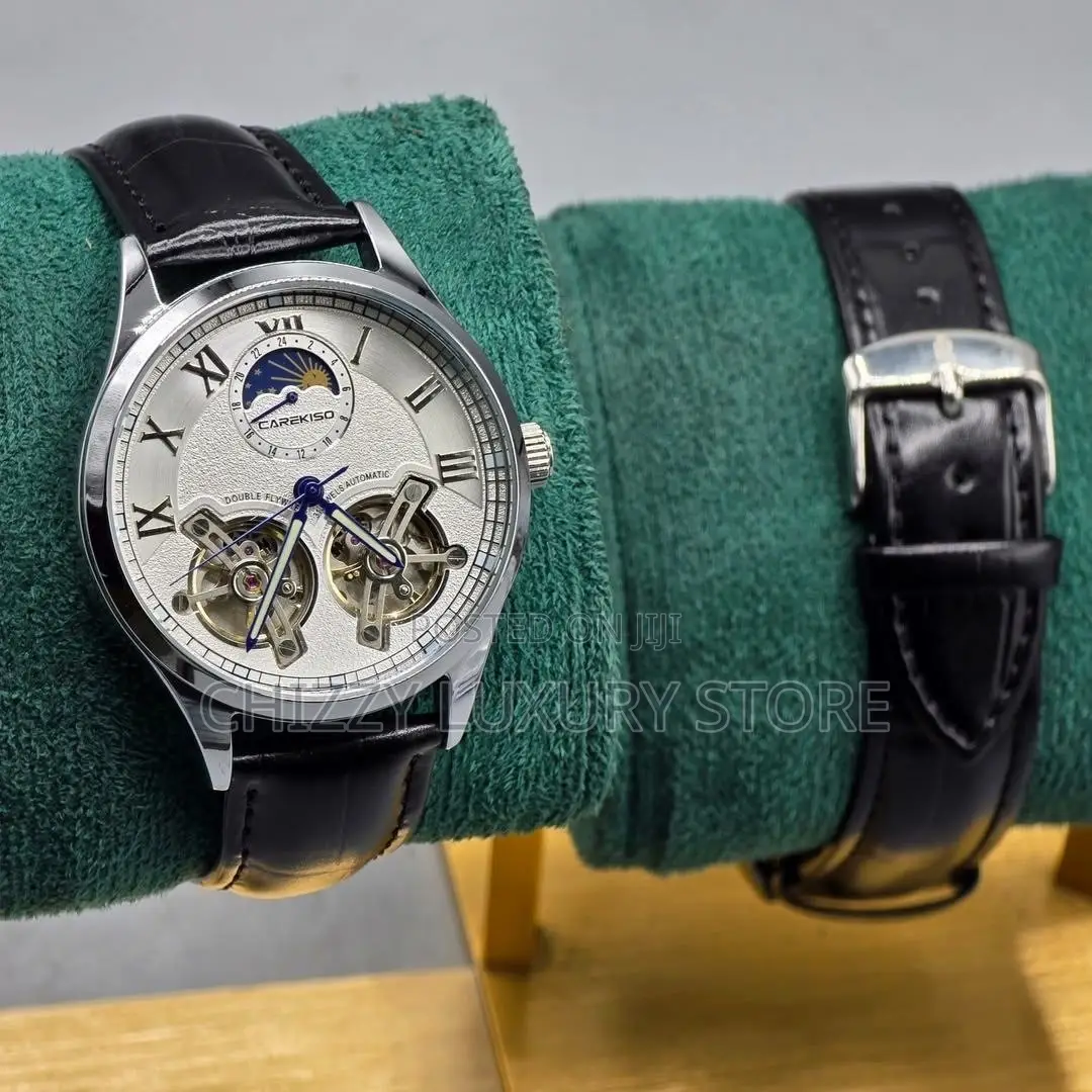 Carekiso Quality Luxury Men Automatic Engine Wristwatch