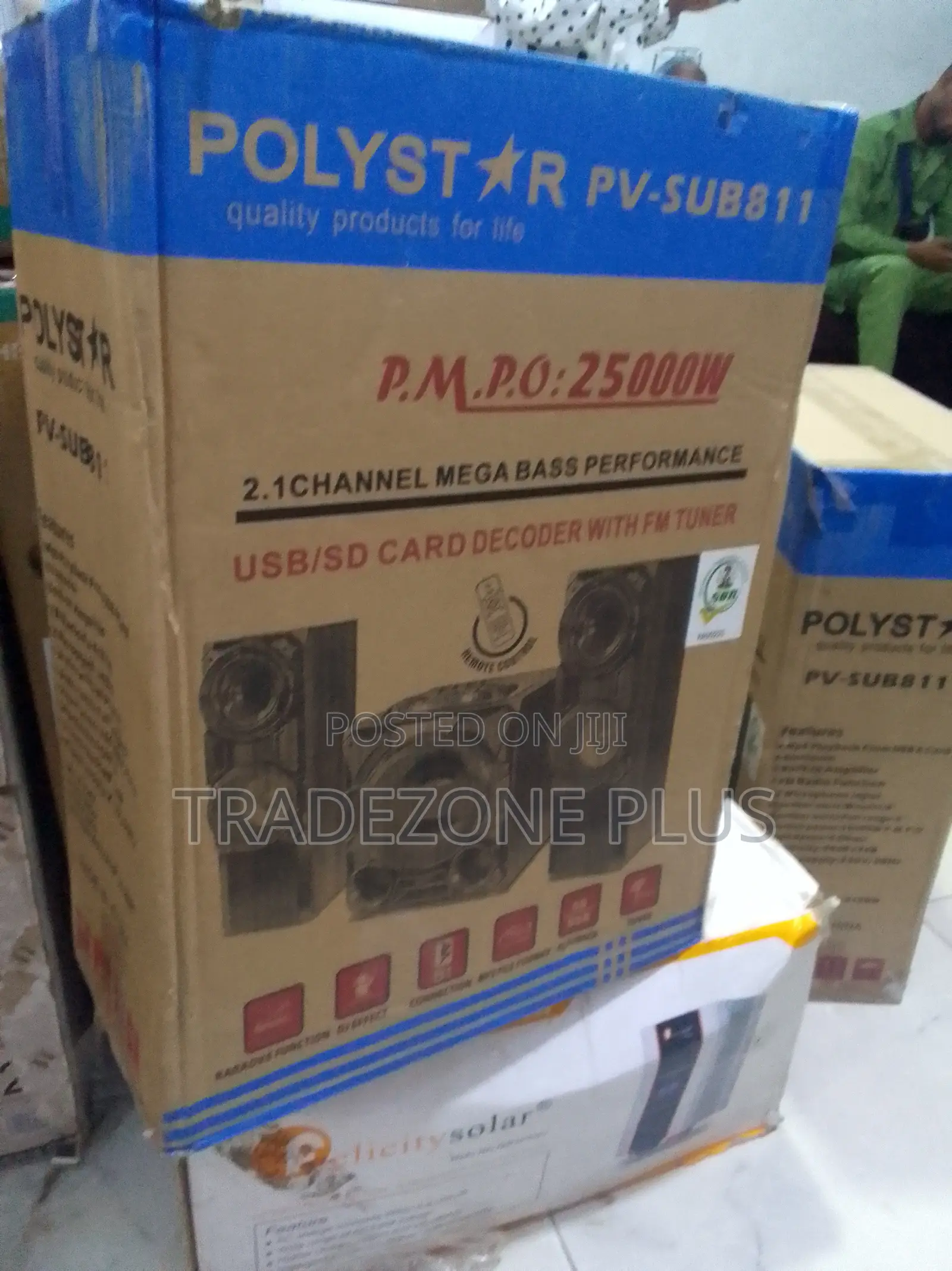 Polystar Audio System With Built-in FM Tuner