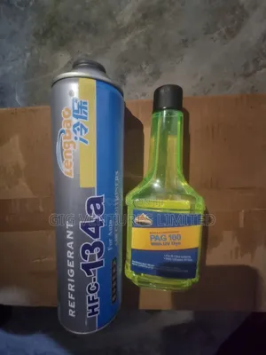 A/C Compressor Gass and Oil