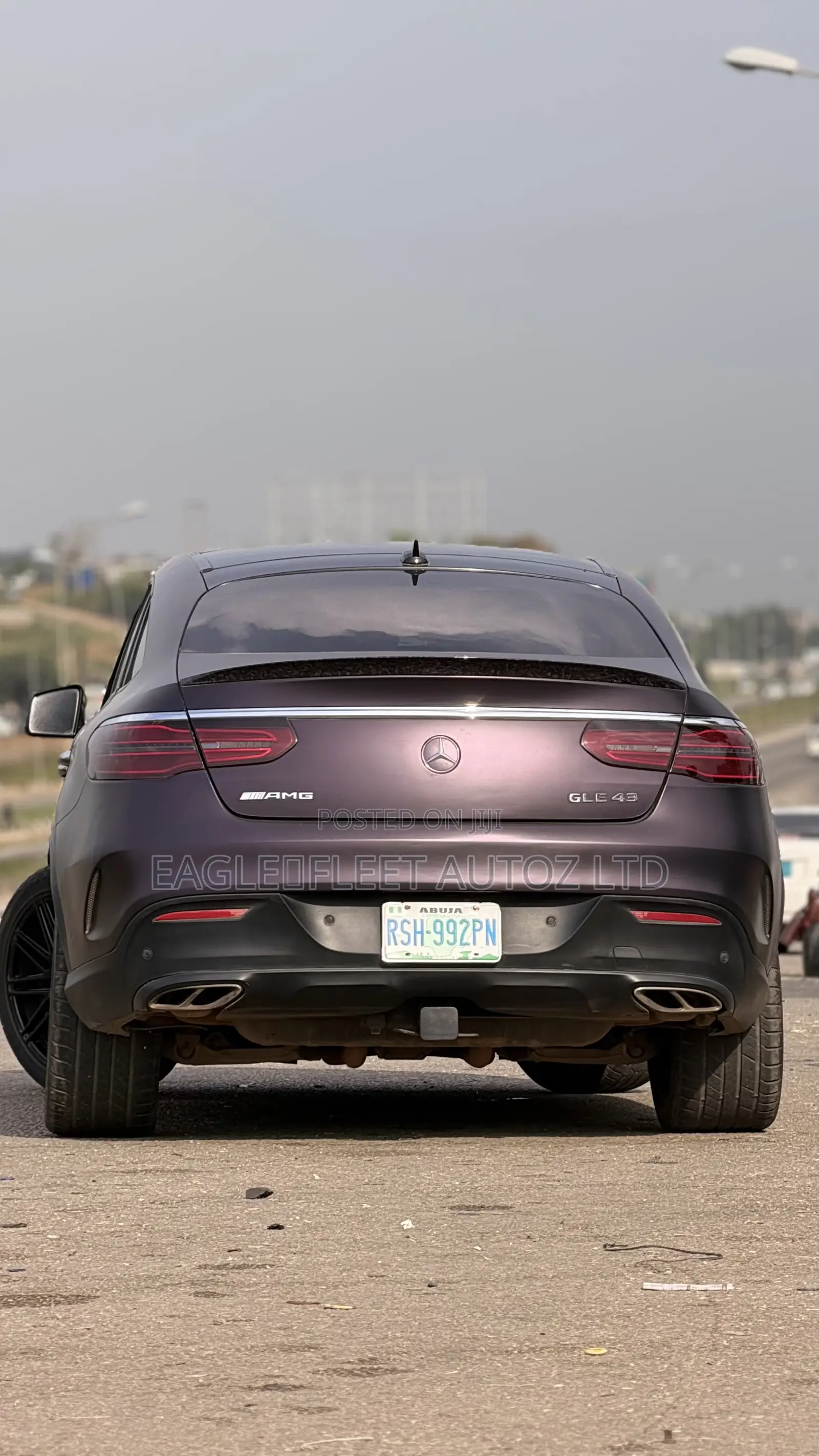 Mercedes-Benz GLE-Class AMG GLE 43 4MATIC 2018 Purple