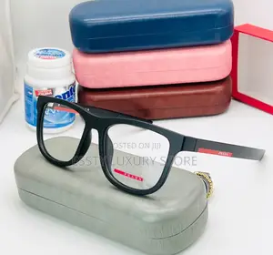 High Quality Luxury Prada Men Glasses