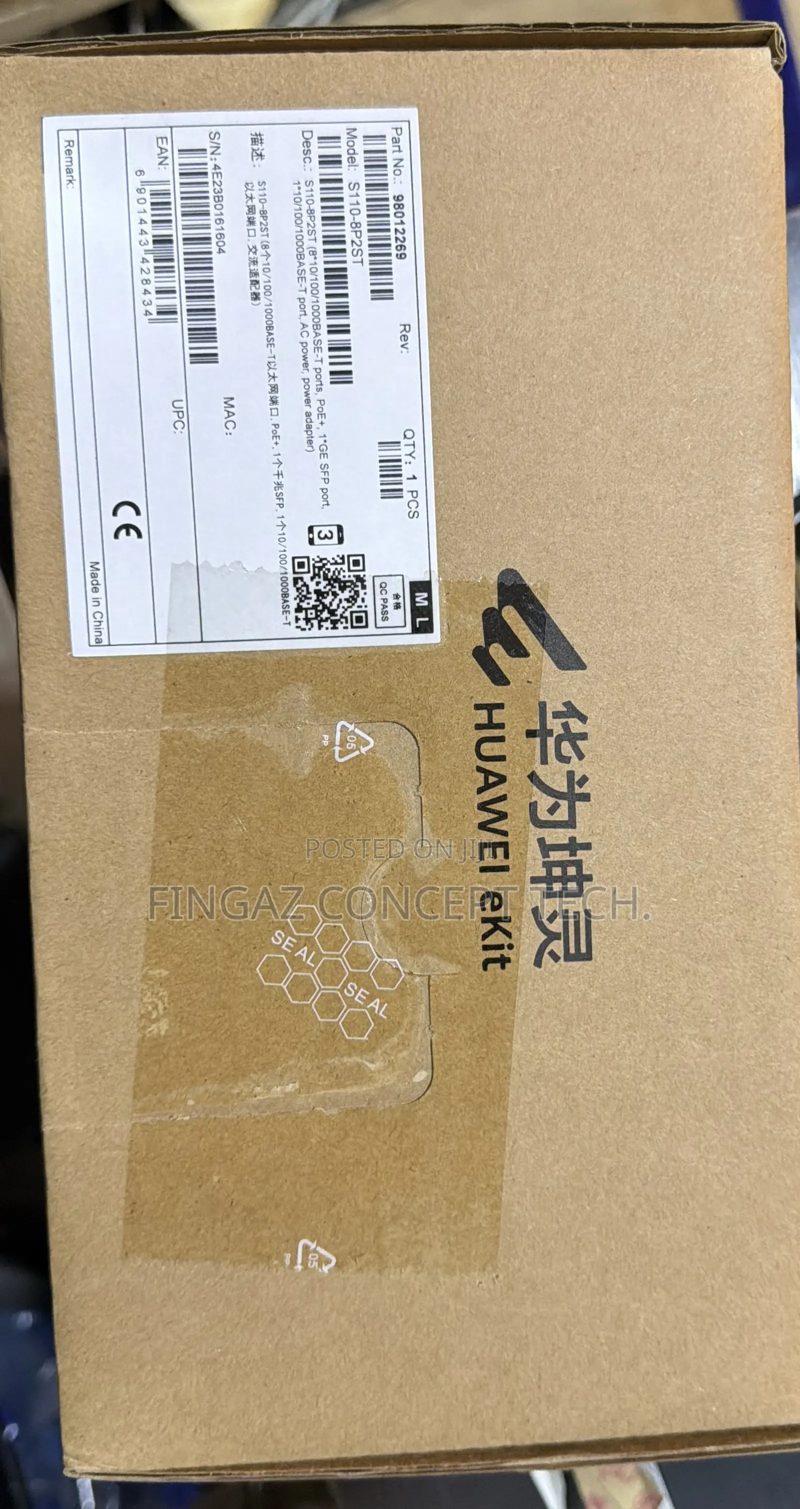 HUAWEI 8port Poe and Gigabit Switch + 2SFP Port