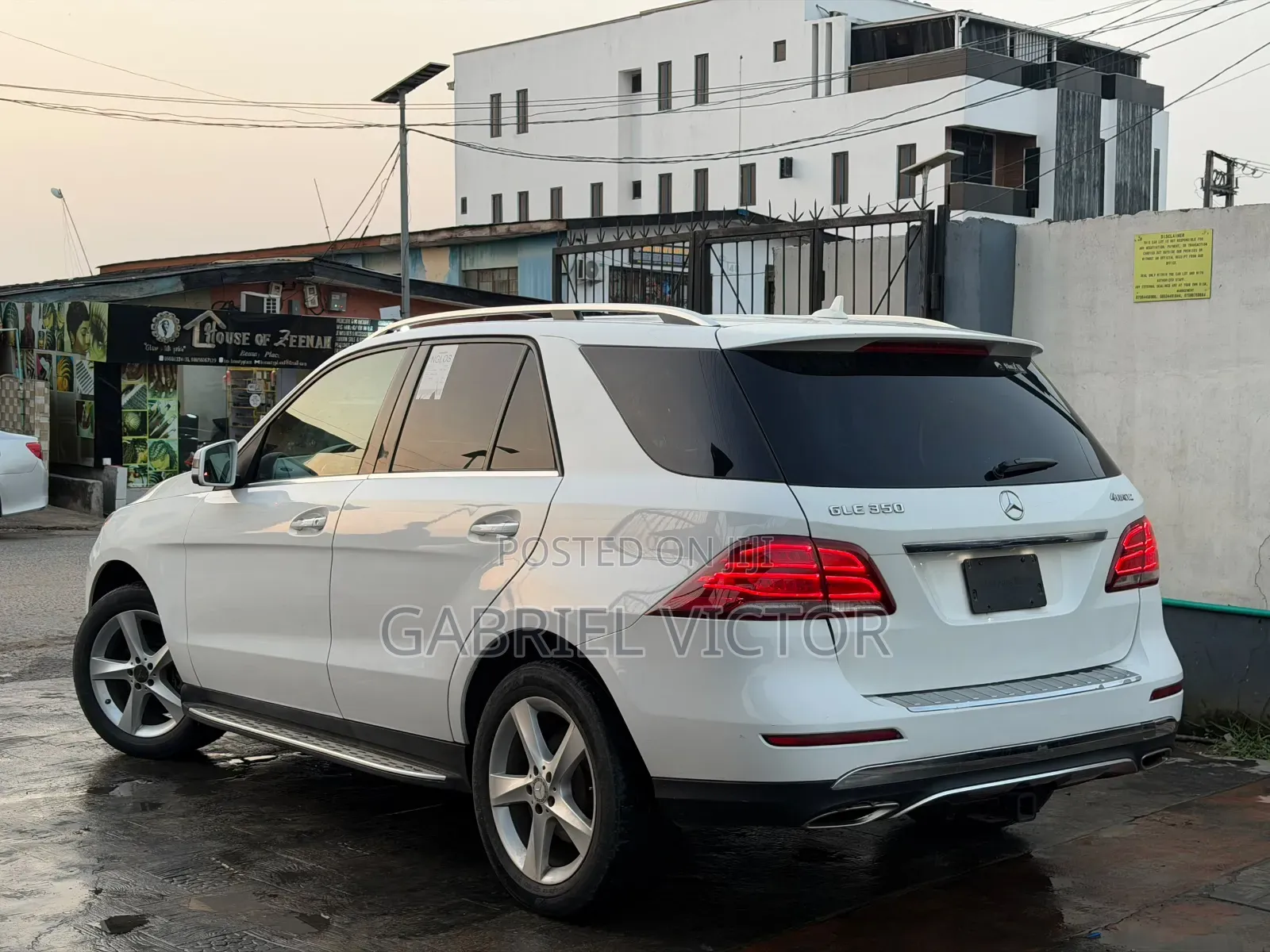 Mercedes-Benz GLE-Class GLE 350 2016 White
