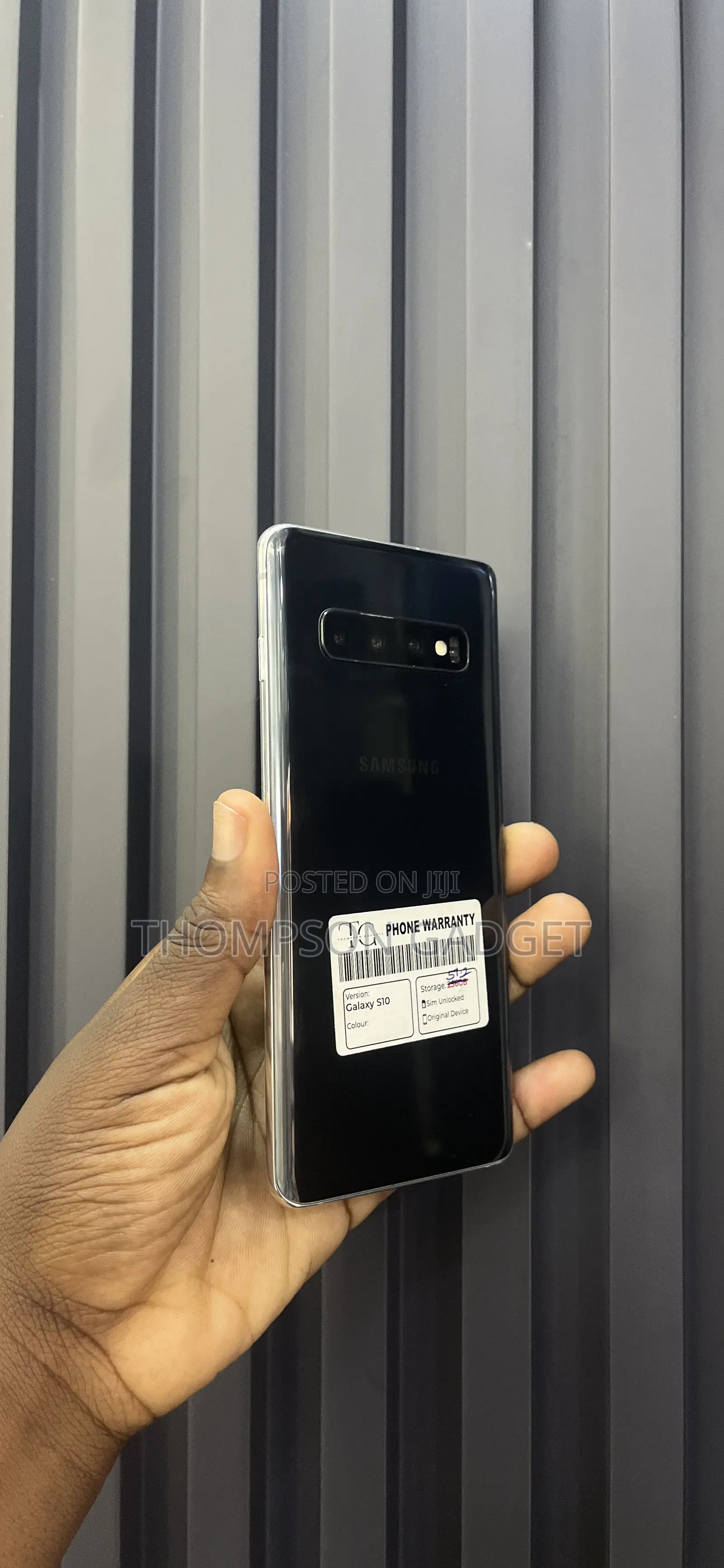 Samsung Galaxy S10 512 GB Black