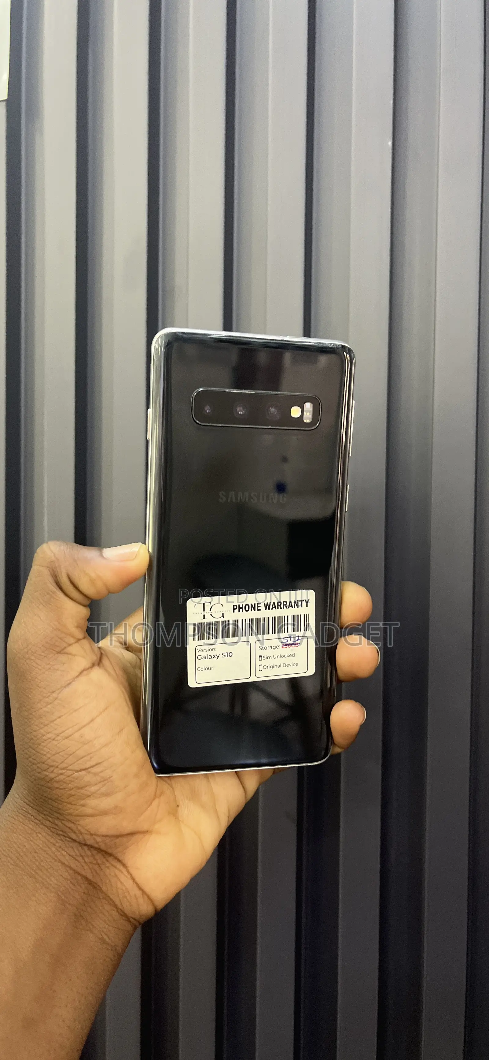 Samsung Galaxy S10 512 GB Black
