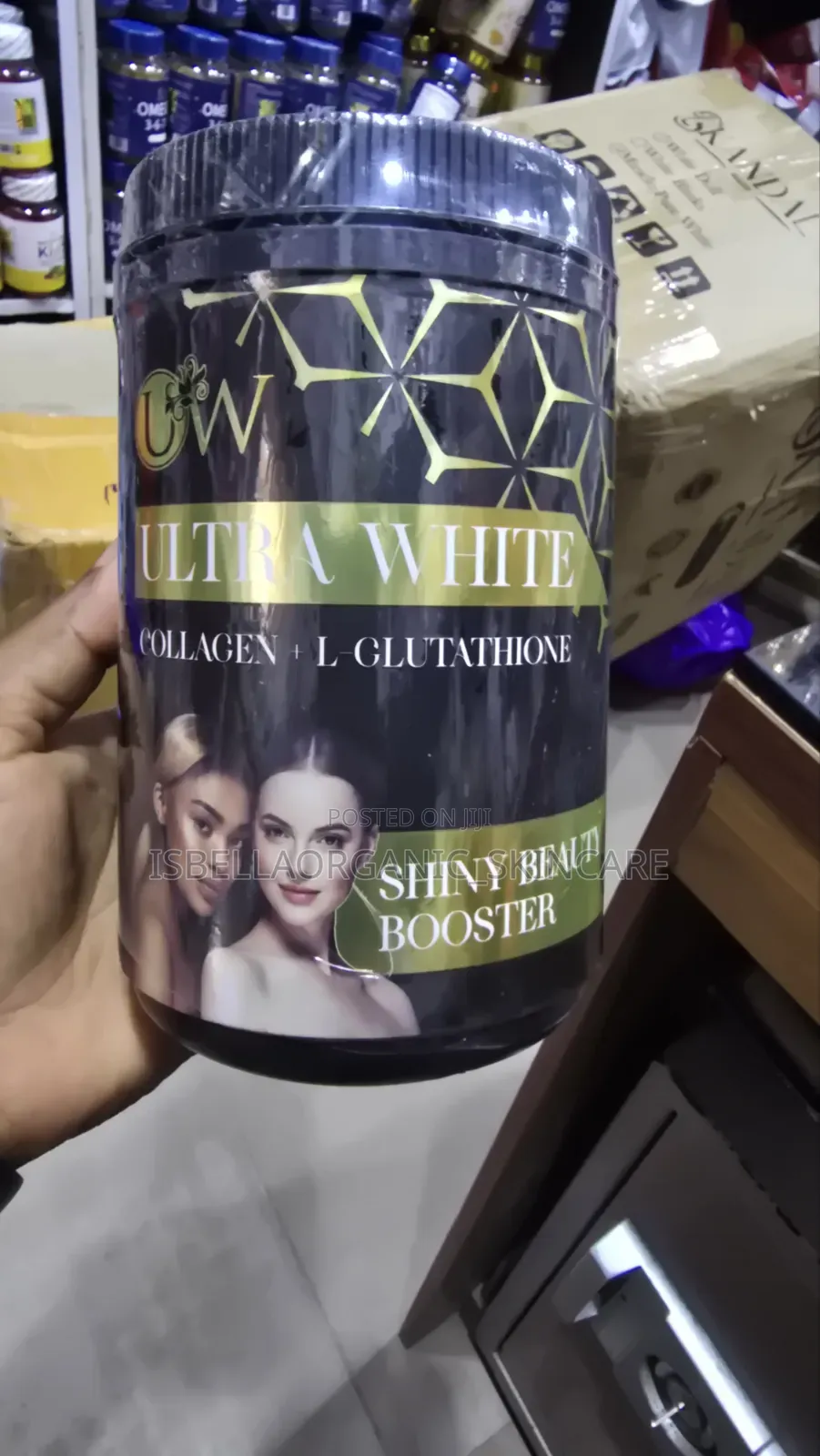 Ultra White Collagen Plus L Glutathione Powder