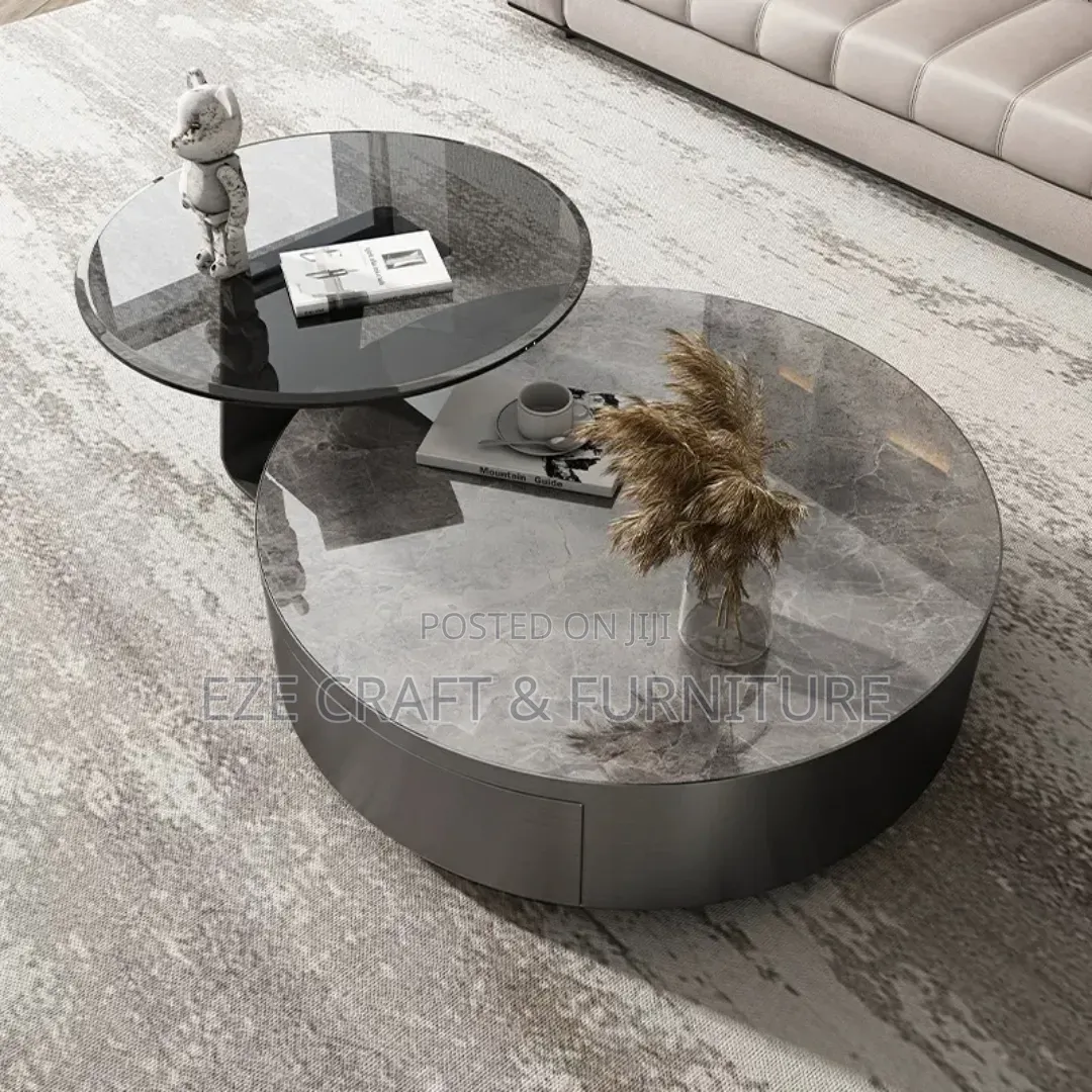 2in1 Luxury Sleek Living Room Center Table