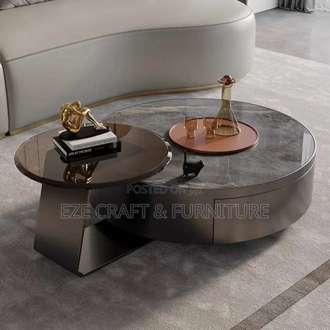 2in1 Luxury Sleek Living Room Center Table