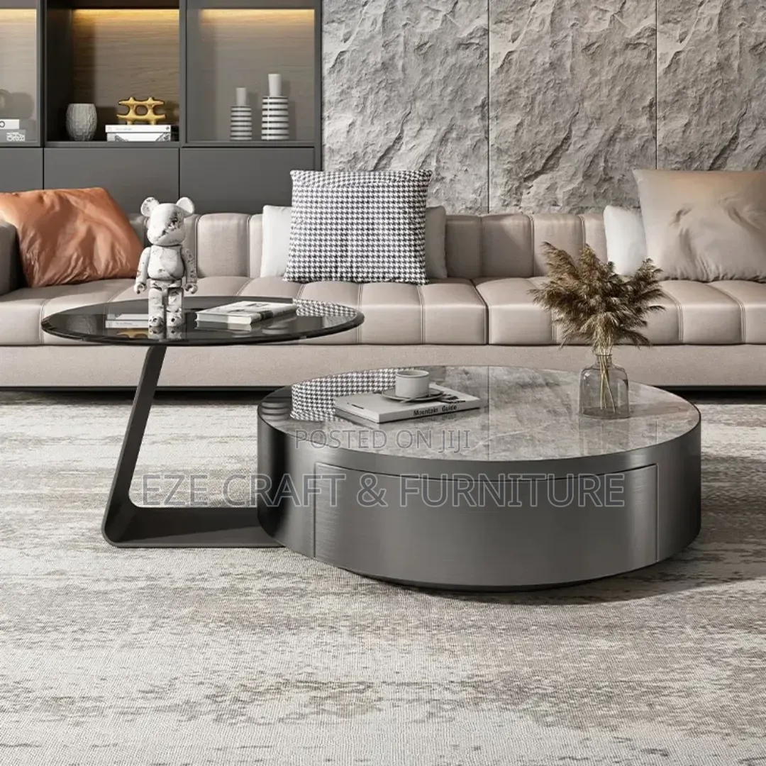 2in1 Luxury Sleek Living Room Center Table