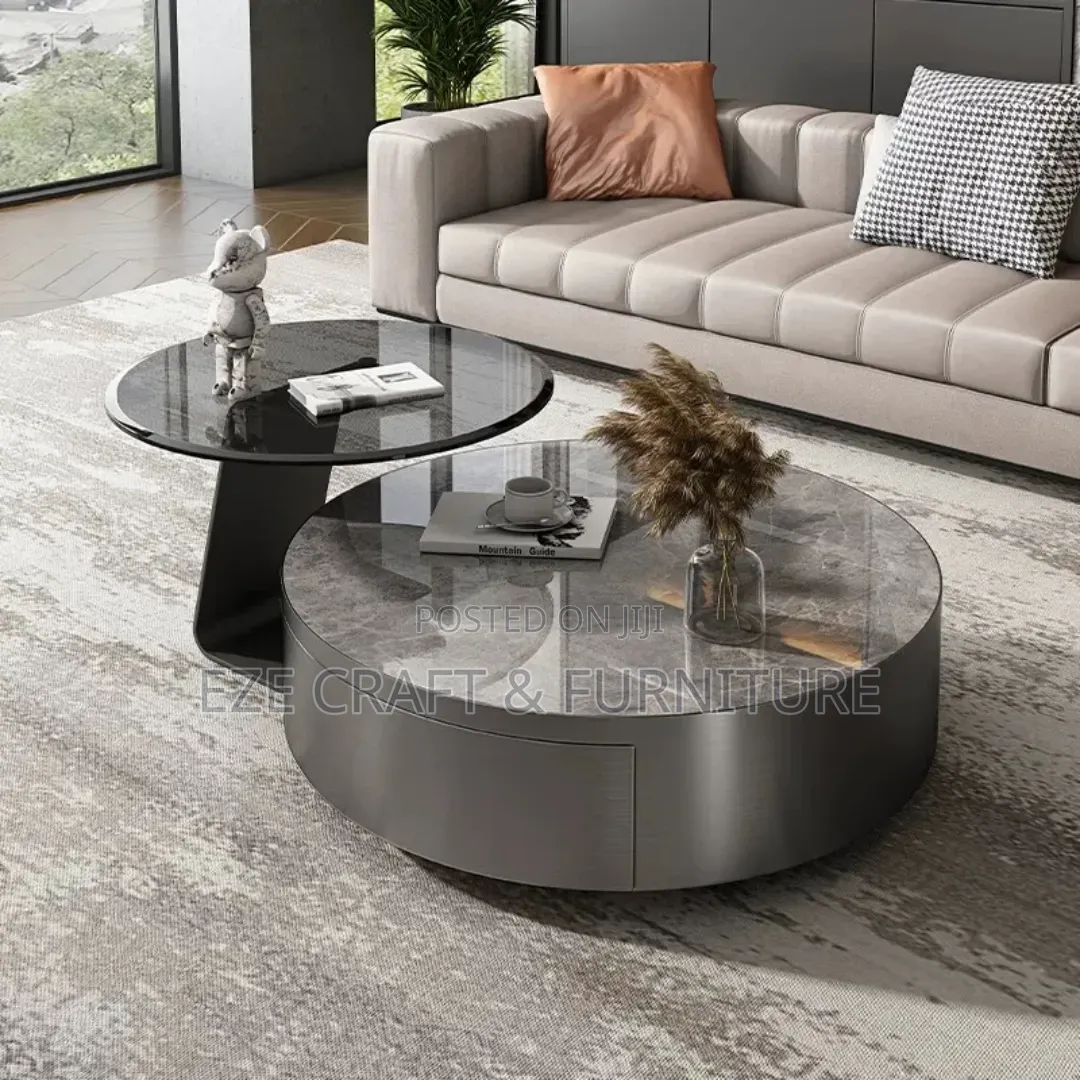 2in1 Luxury Sleek Living Room Center Table