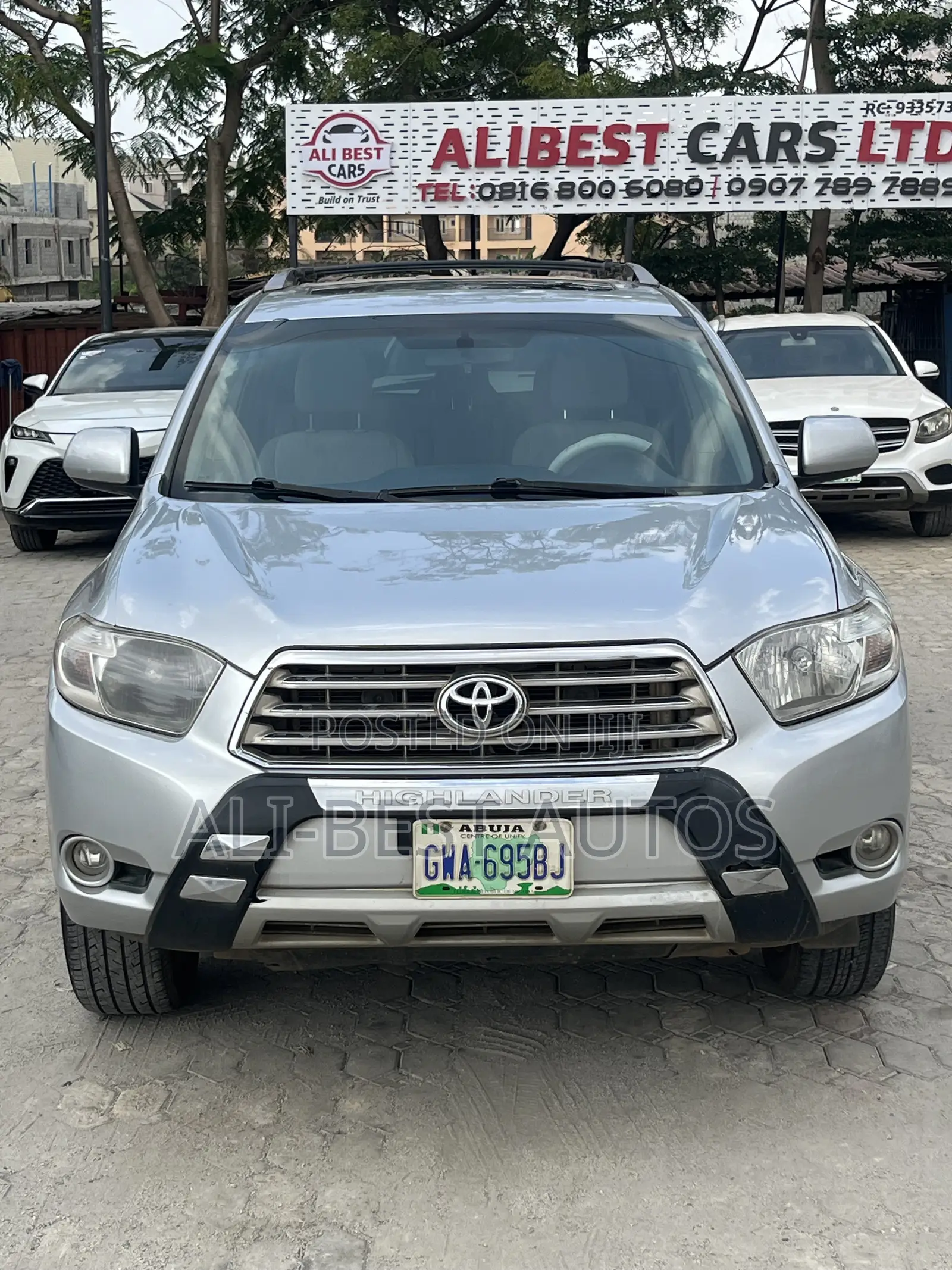 Toyota Highlander 4x4 2008 Silver