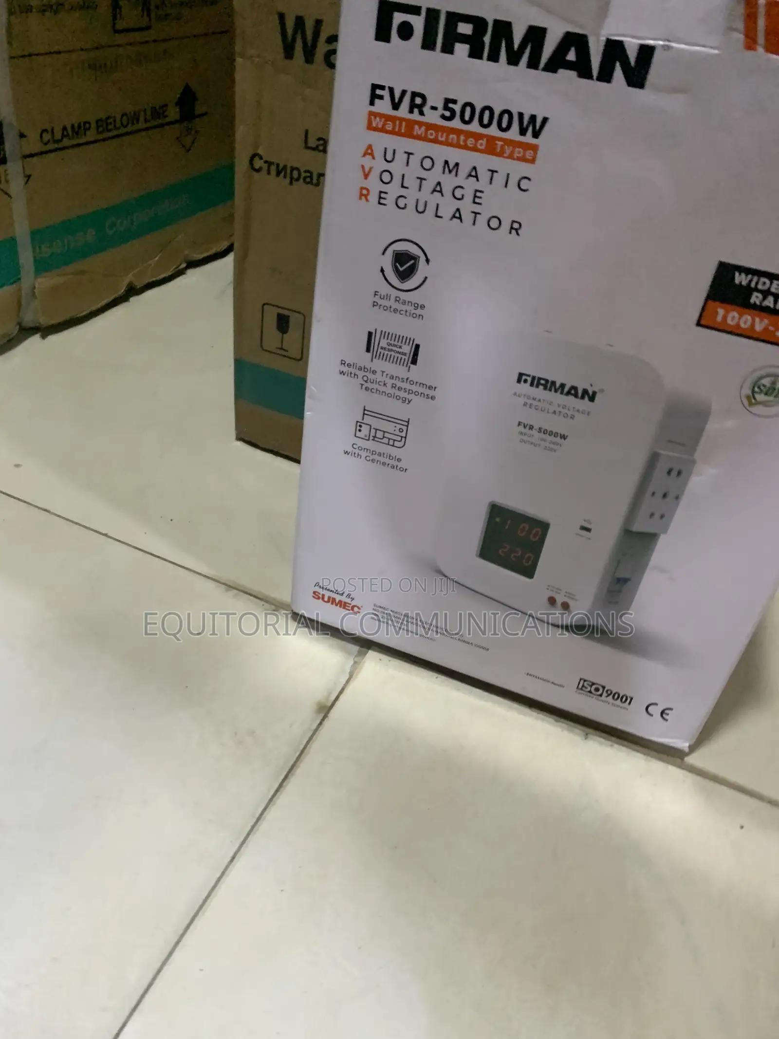 FIRMAN FVR-5000 – Advanced Voltage Regulation for Modern Living