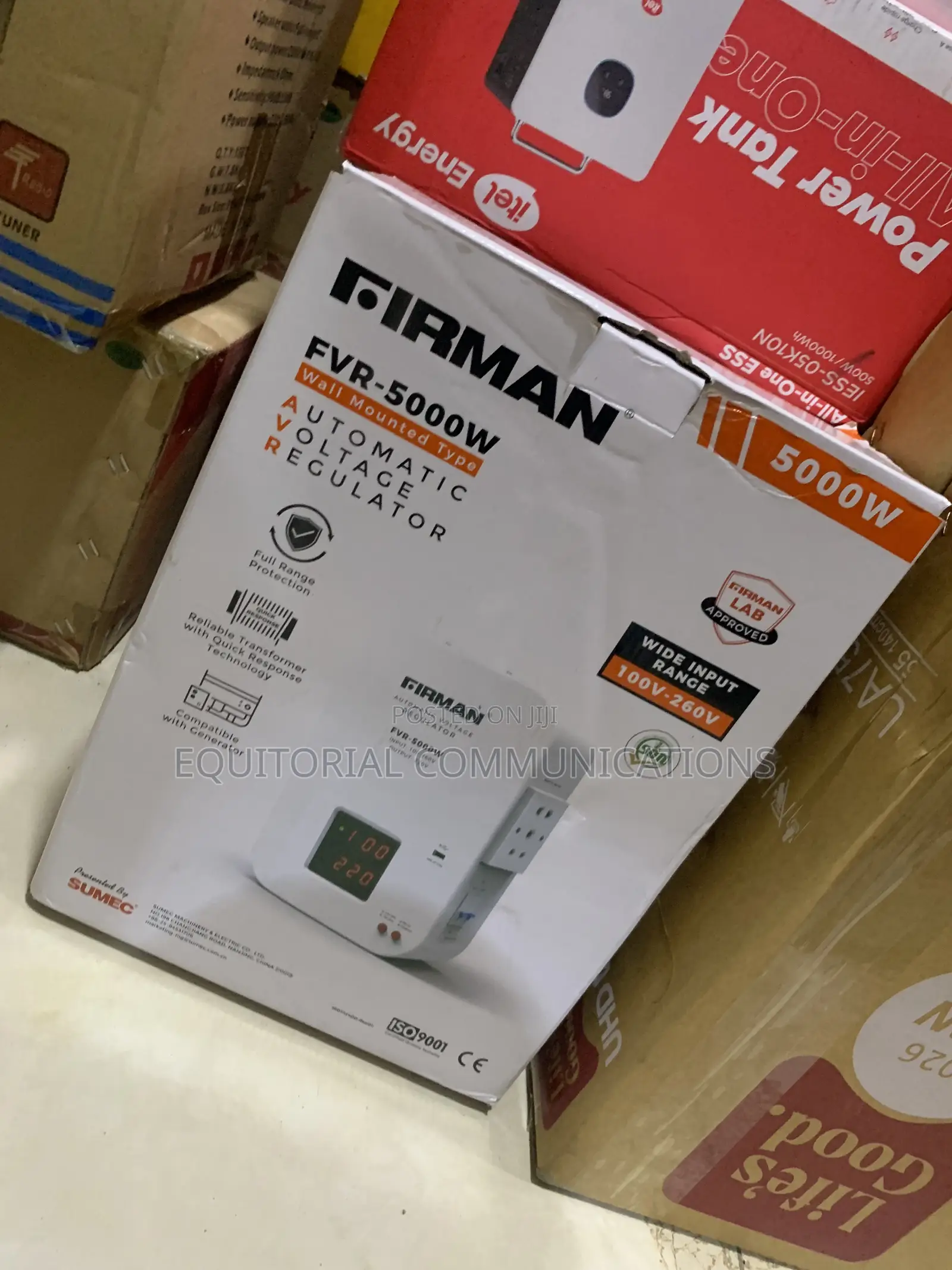 FIRMAN FVR-5000 – Advanced Voltage Regulation for Modern Living
