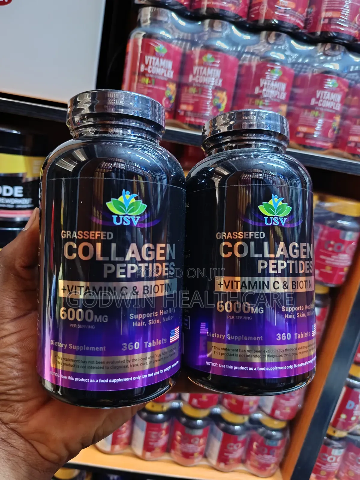 USV Collagen Peptides by 360