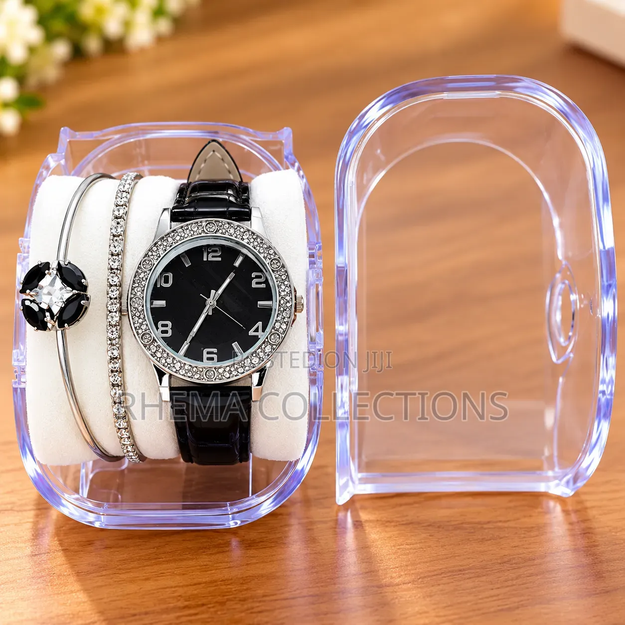 2-in-1 Wristwatch and Bracelet Set for Teenager