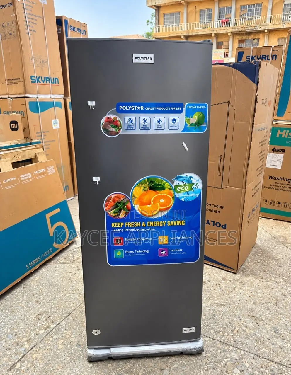 Polystar 195L Upright Freezer