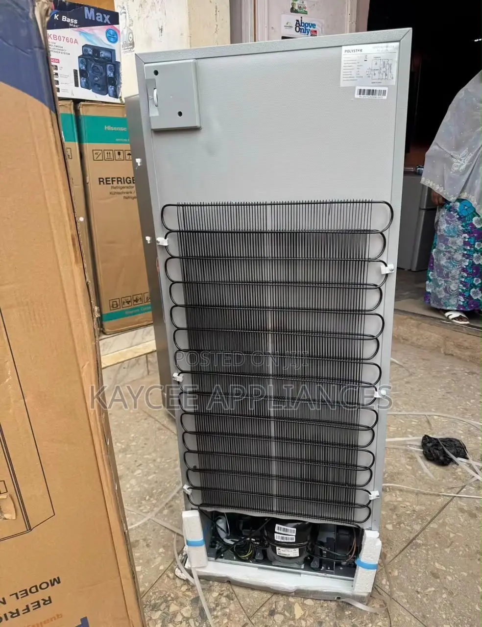 Polystar 195L Upright Freezer