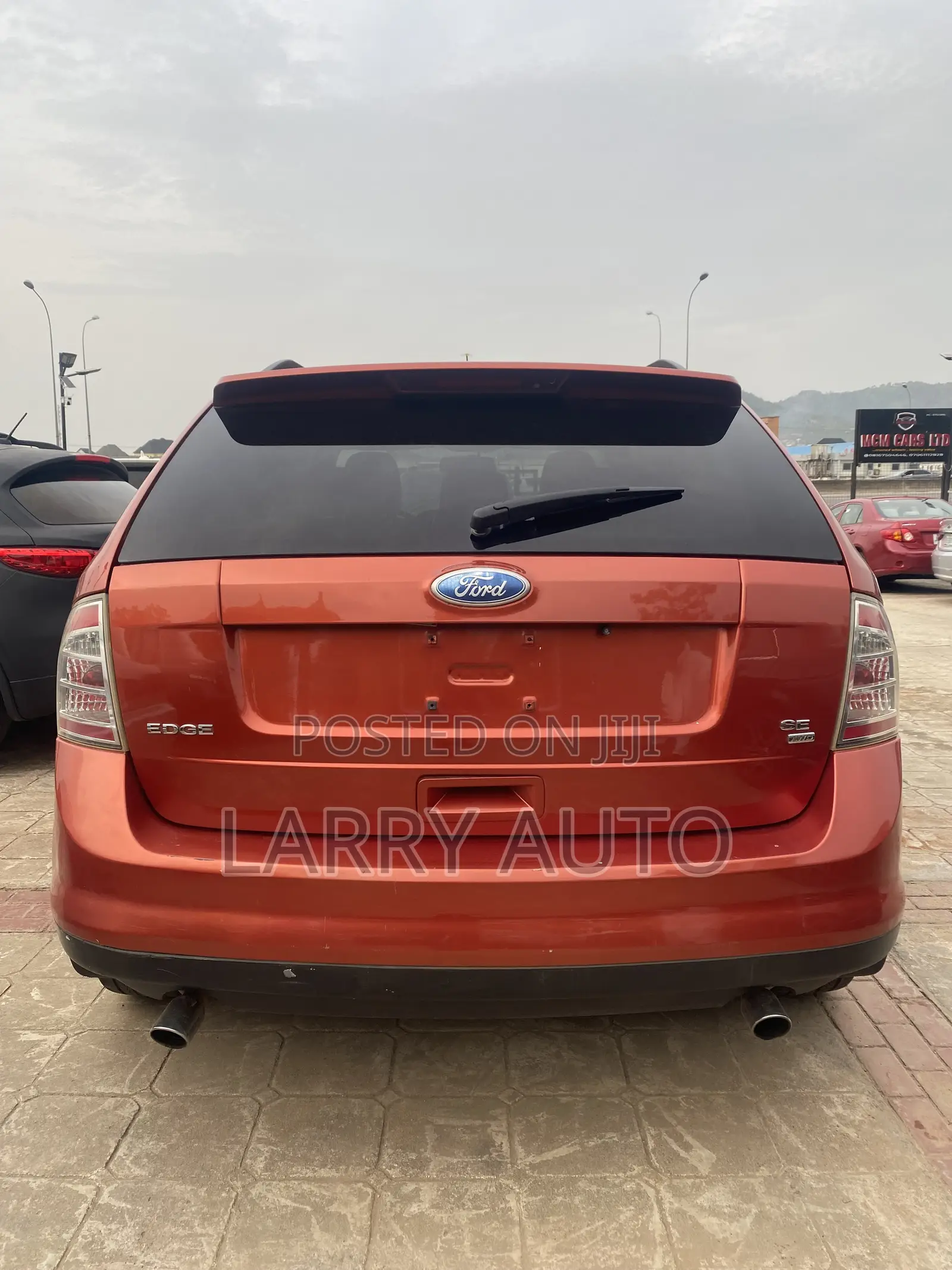Ford Edge 2008 Red