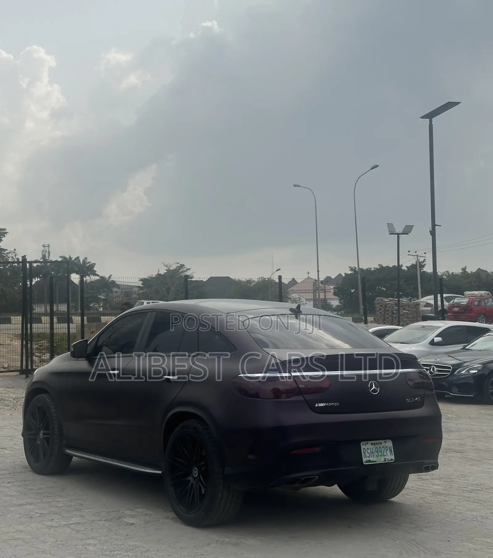 Mercedes-Benz GLE-Class 2018 Purple