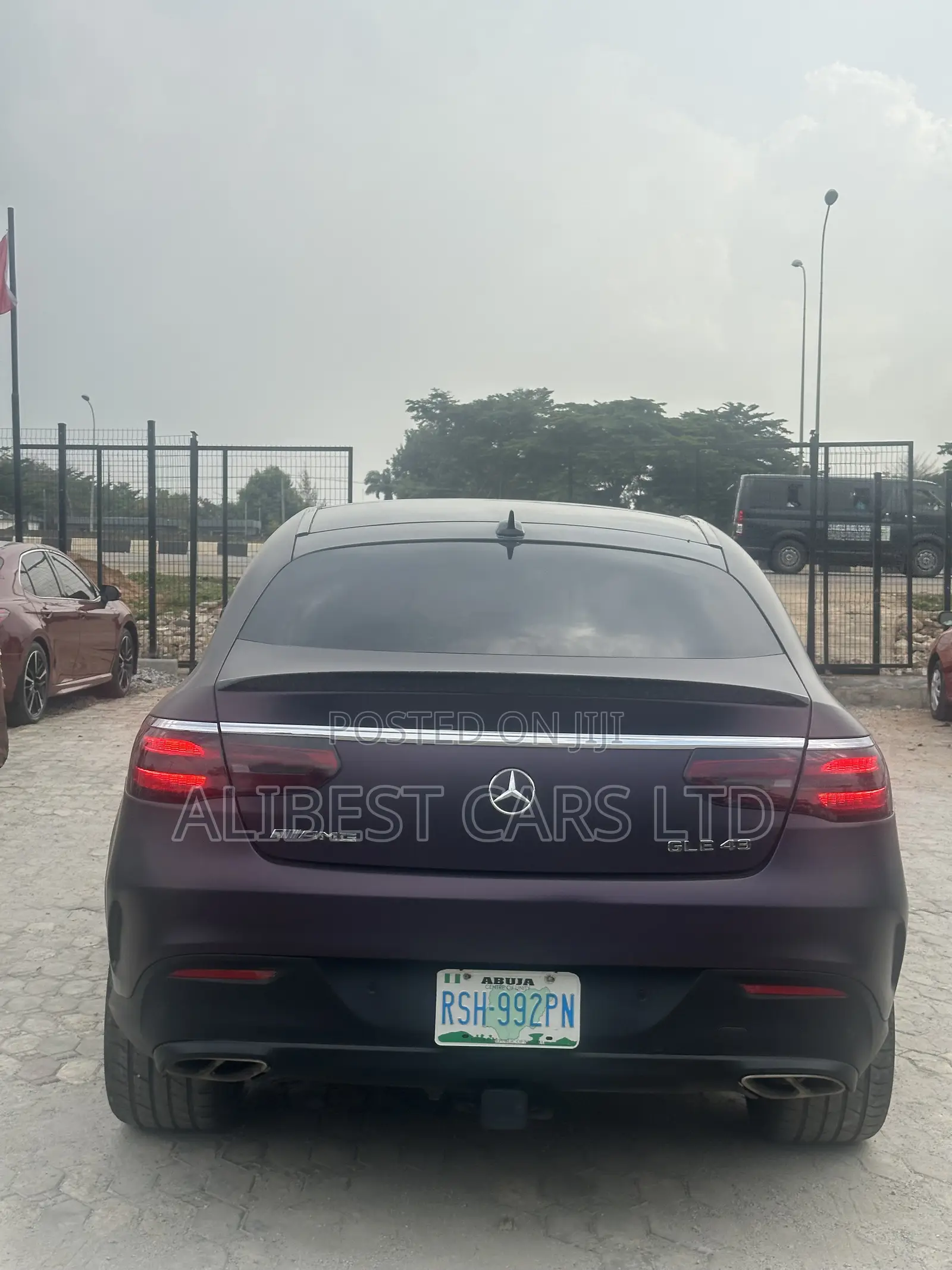 Mercedes-Benz GLE-Class 2018 Purple