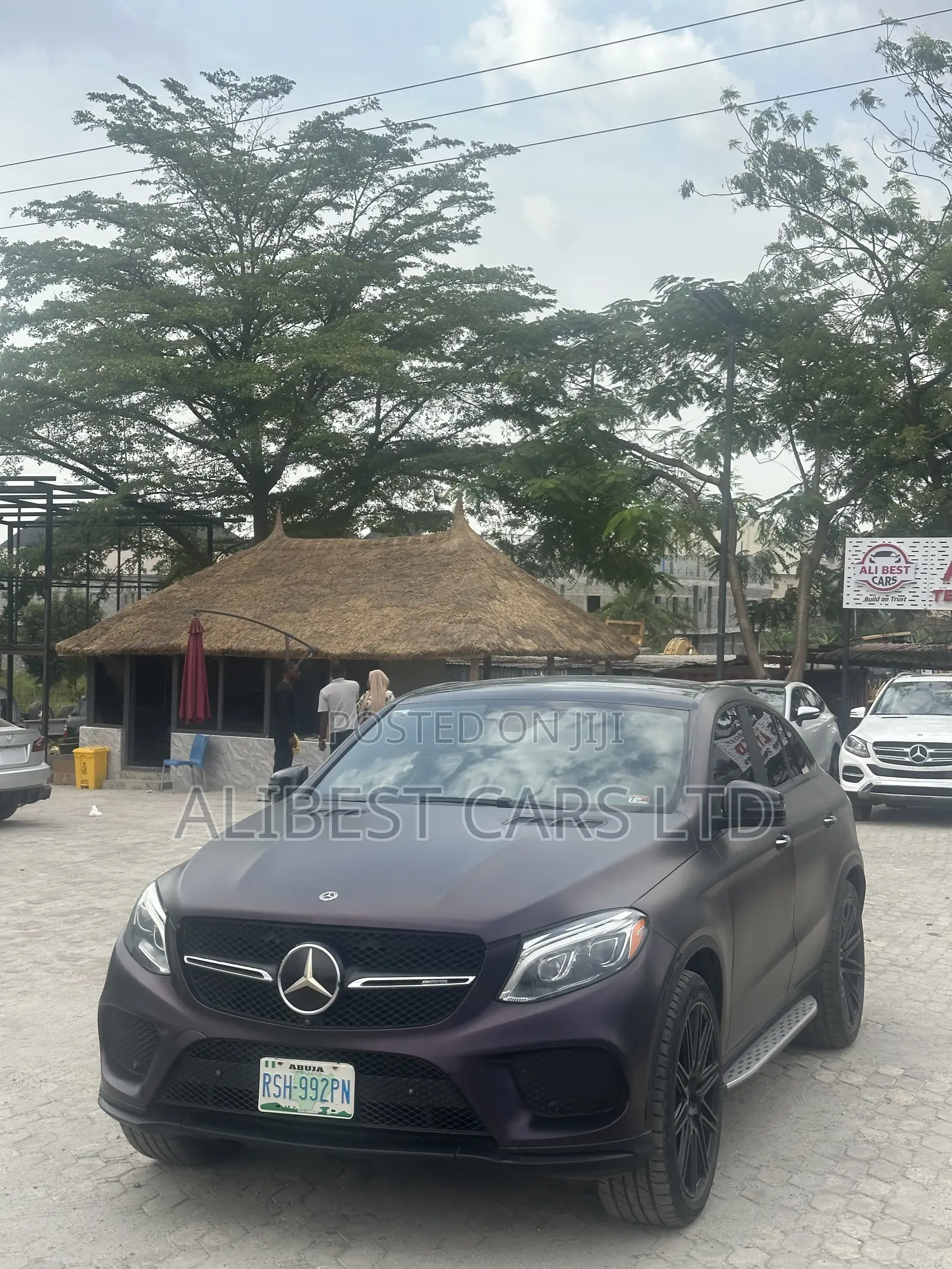 Mercedes-Benz GLE-Class 2018 Purple