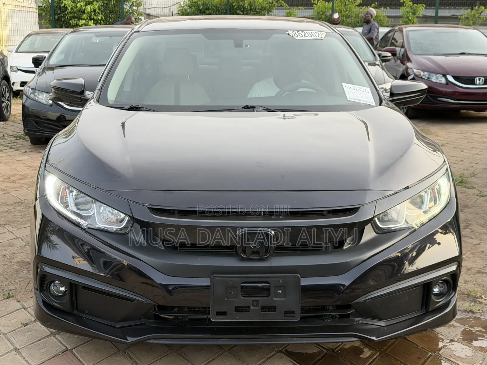 Honda Civic EX-L Sedan 2018 Black