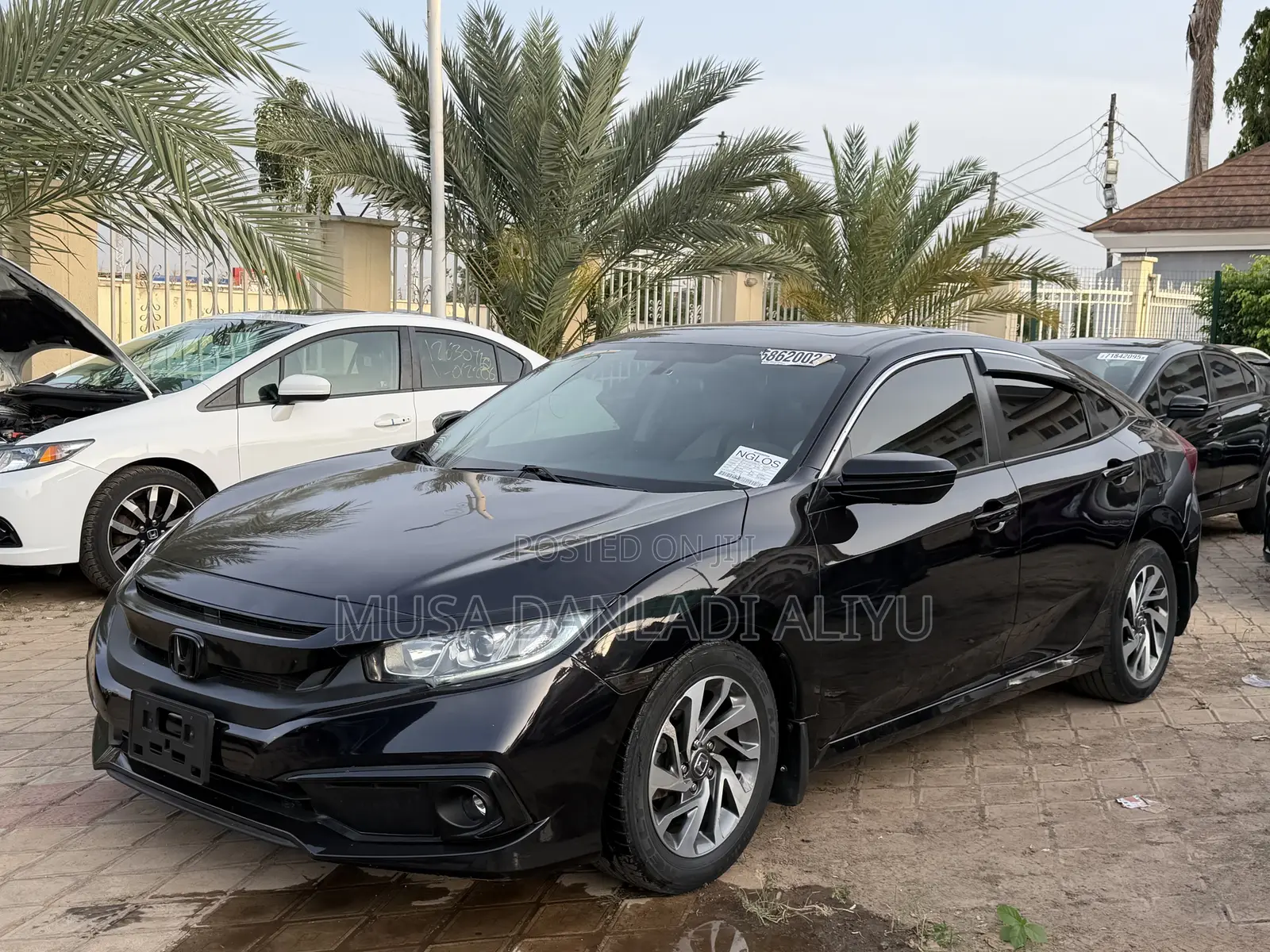 Honda Civic EX-L Sedan 2018 Black