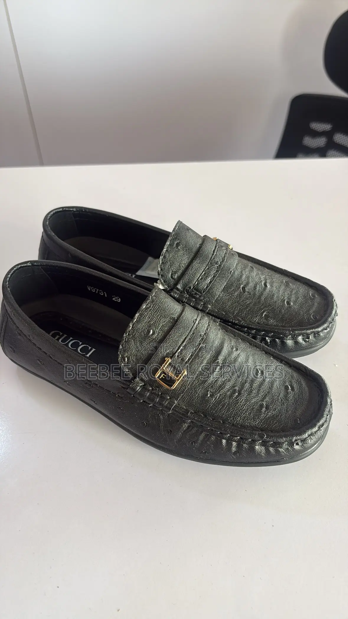 Black Slip-on Loafers