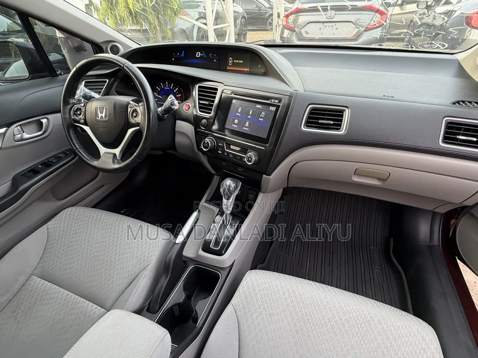 Honda Civic EX-L 4dr Sedan (1.8L 4cyl CVT) 2014 Burgundy