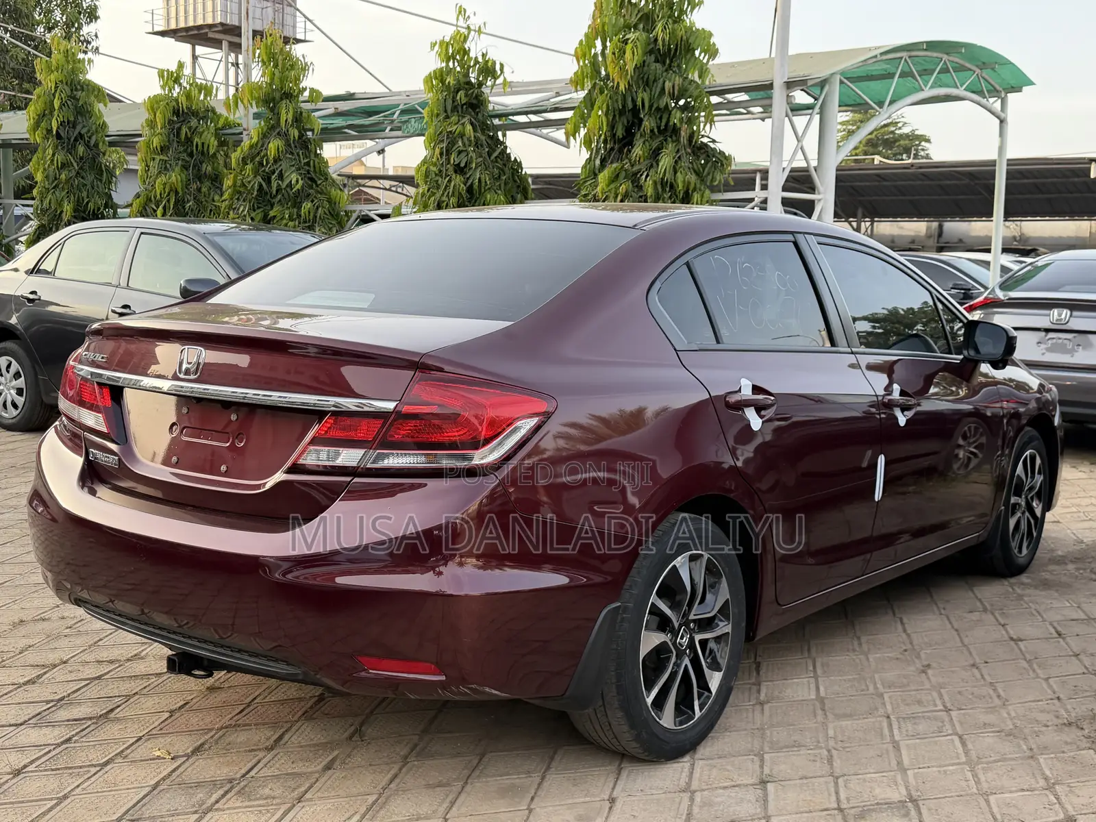 Honda Civic EX-L 4dr Sedan (1.8L 4cyl CVT) 2014 Burgundy