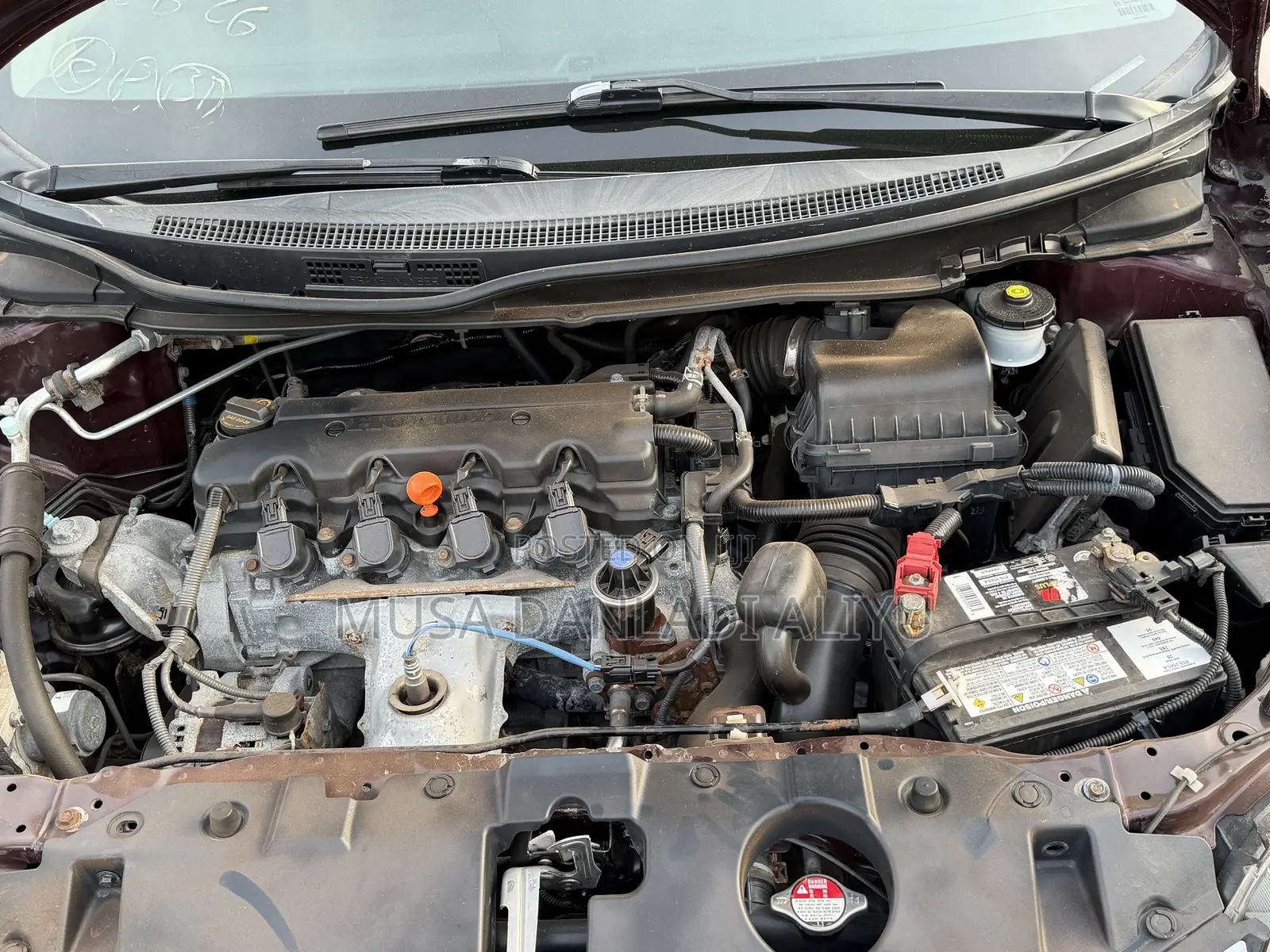 Honda Civic EX-L 4dr Sedan (1.8L 4cyl CVT) 2014 Burgundy