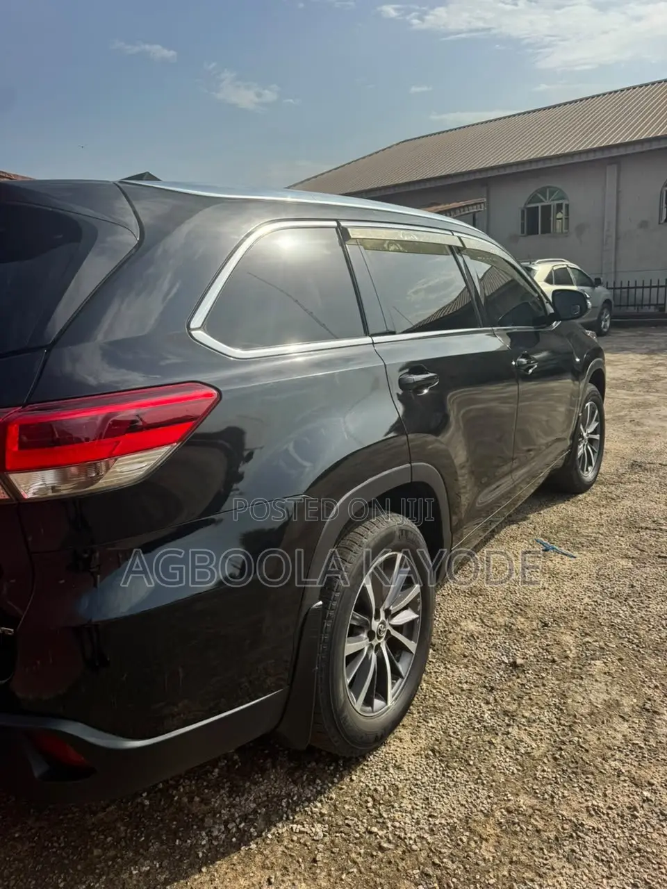 Toyota Highlander XLE 4x4 V6 (3.5L 6cyl 8A) 2018 Black