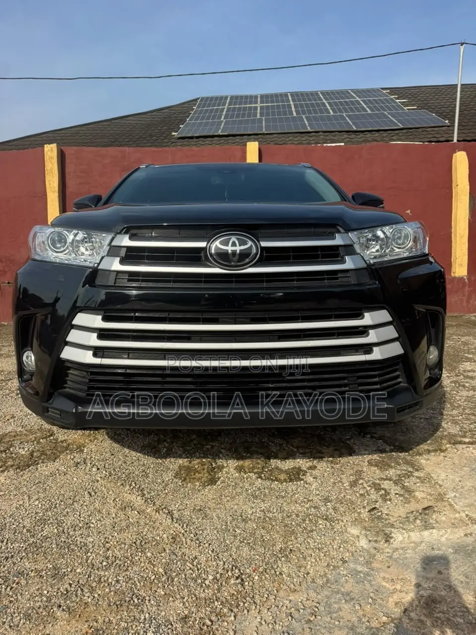 Toyota Highlander XLE 4x4 V6 (3.5L 6cyl 8A) 2018 Black