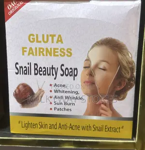 Gluta Fairness Snail Beauty Soap(12 Pieces in a Pack)