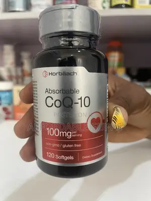 Horbaach CoQ10 100mg – Coenzyme Q10 Supplement 120 Softgels