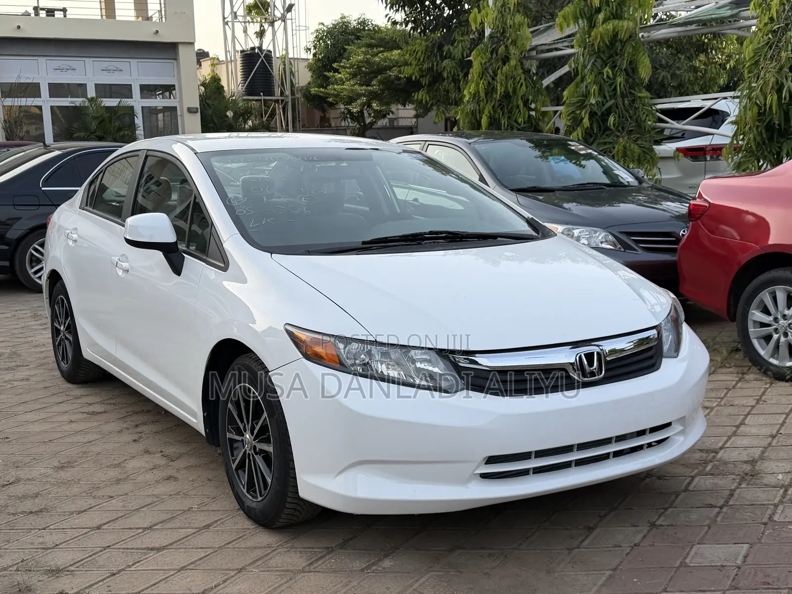 Honda Civic LX Sedan Automatic 2012 White
