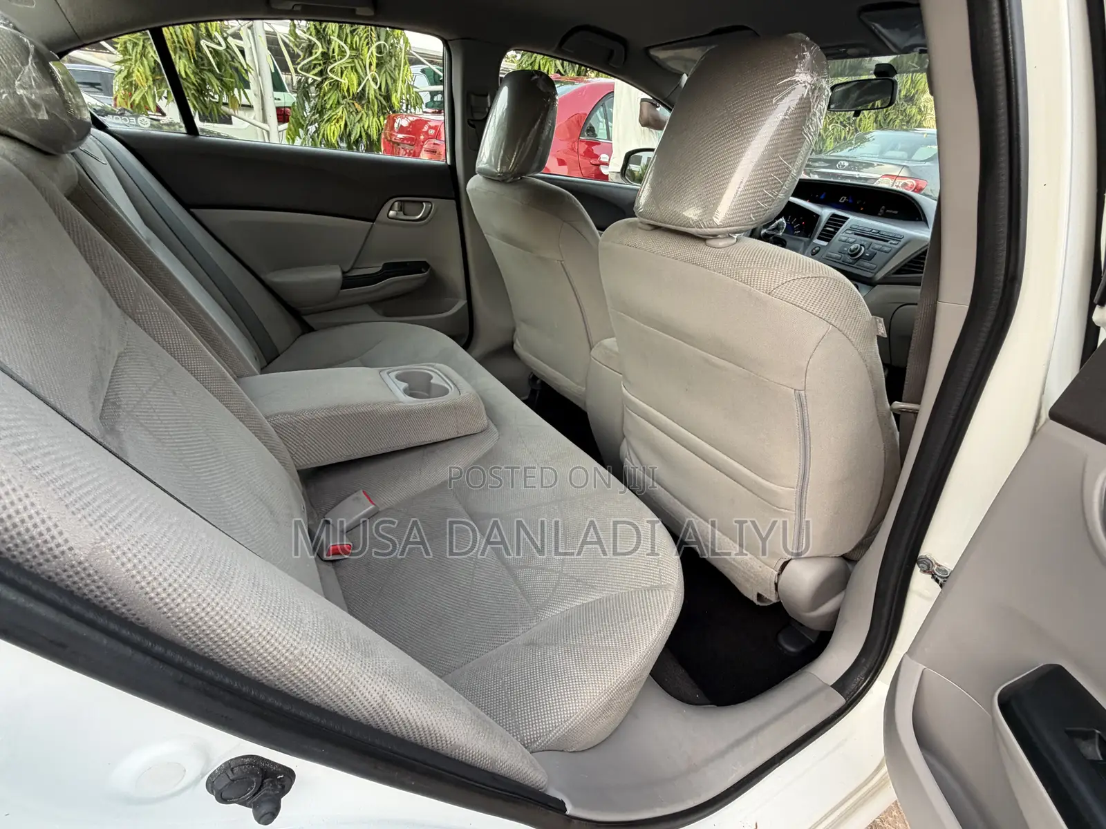 Honda Civic LX Sedan Automatic 2012 White