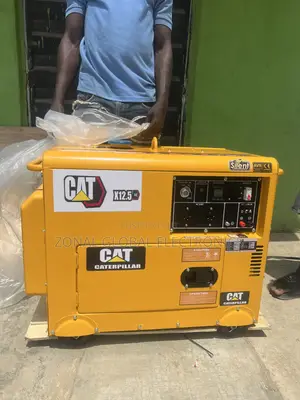 12Kva Cat Soundproof Diesel Generator 100% Copper Coil