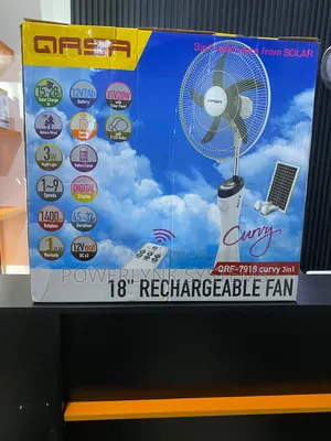 18 Inch QASA Curvy 3-in-1 Fan