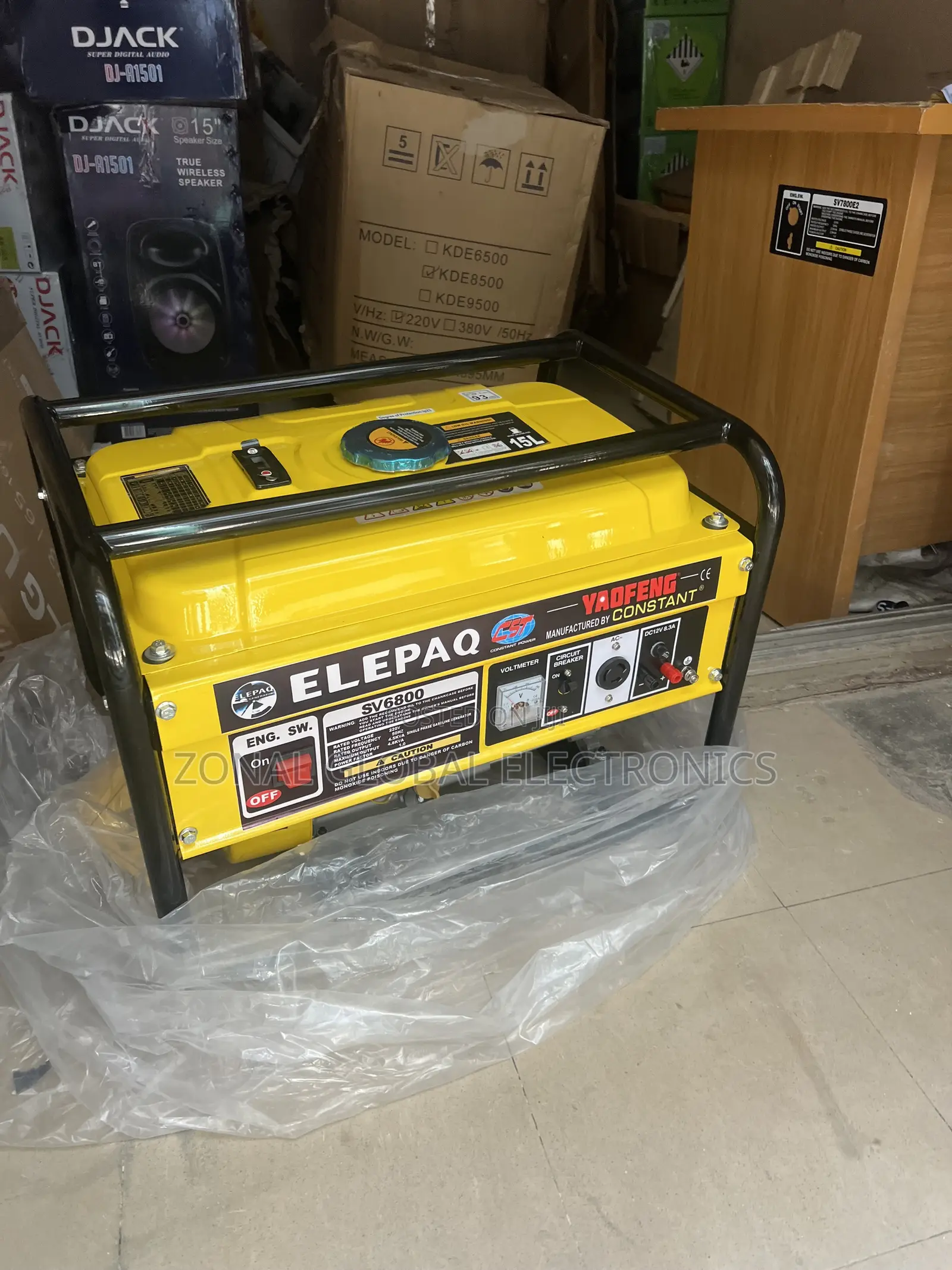 Elepaq Constant Generator 4.5kva