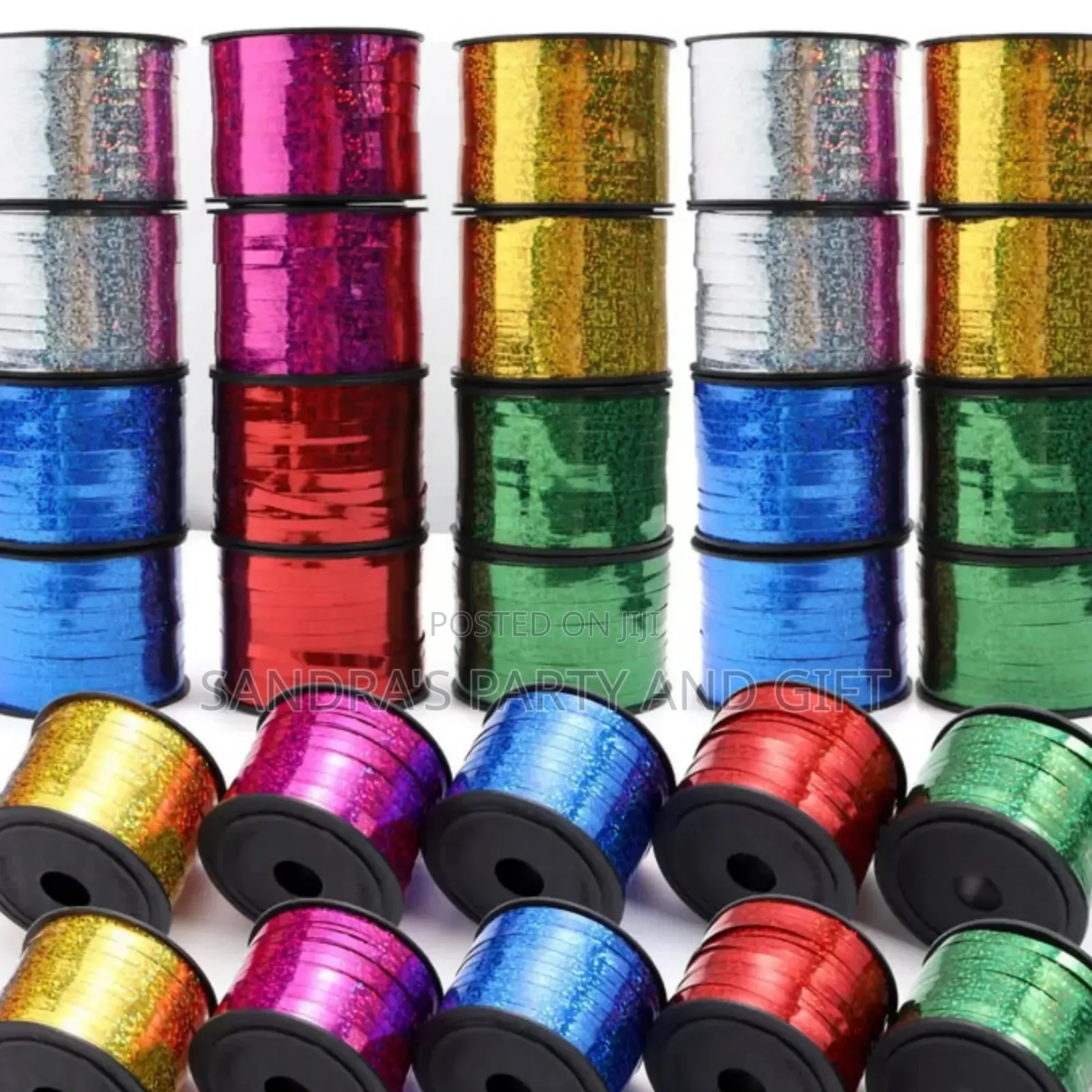 Colourful Balloon Curling Ribbon Rolls for Decoration