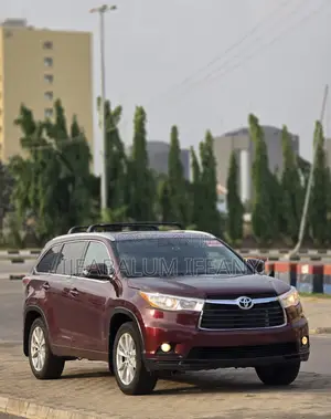Toyota Highlander 2015 Burgundy