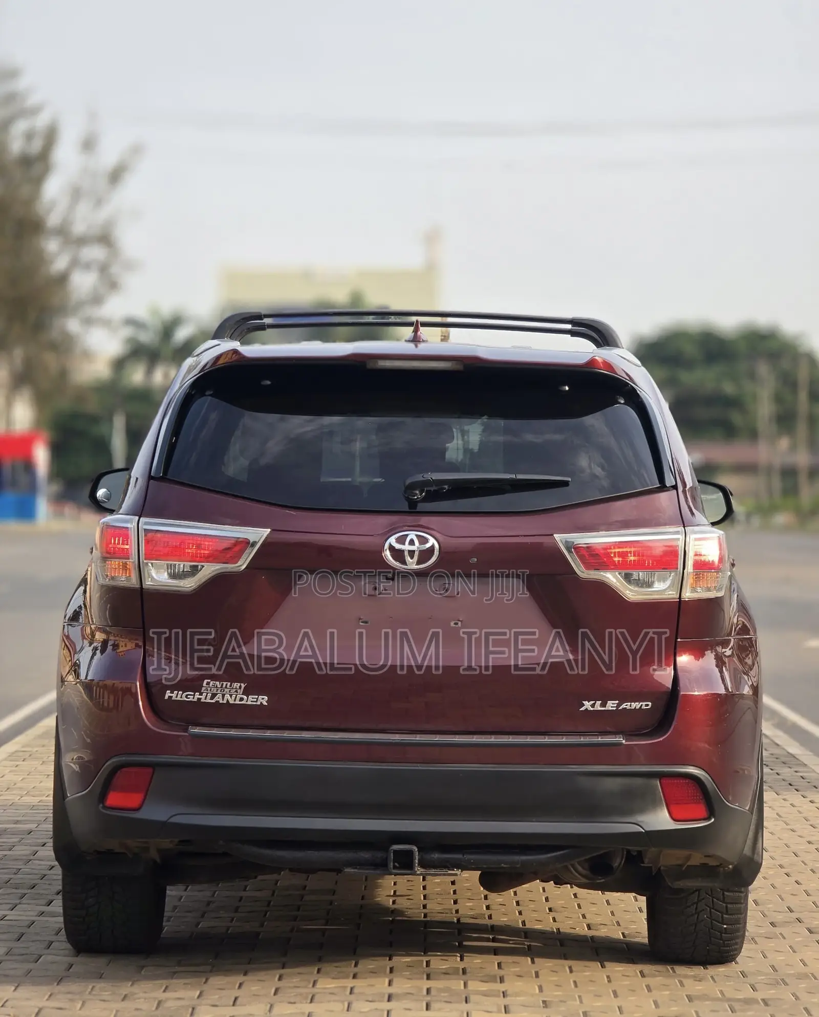 Toyota Highlander 2015 Burgundy
