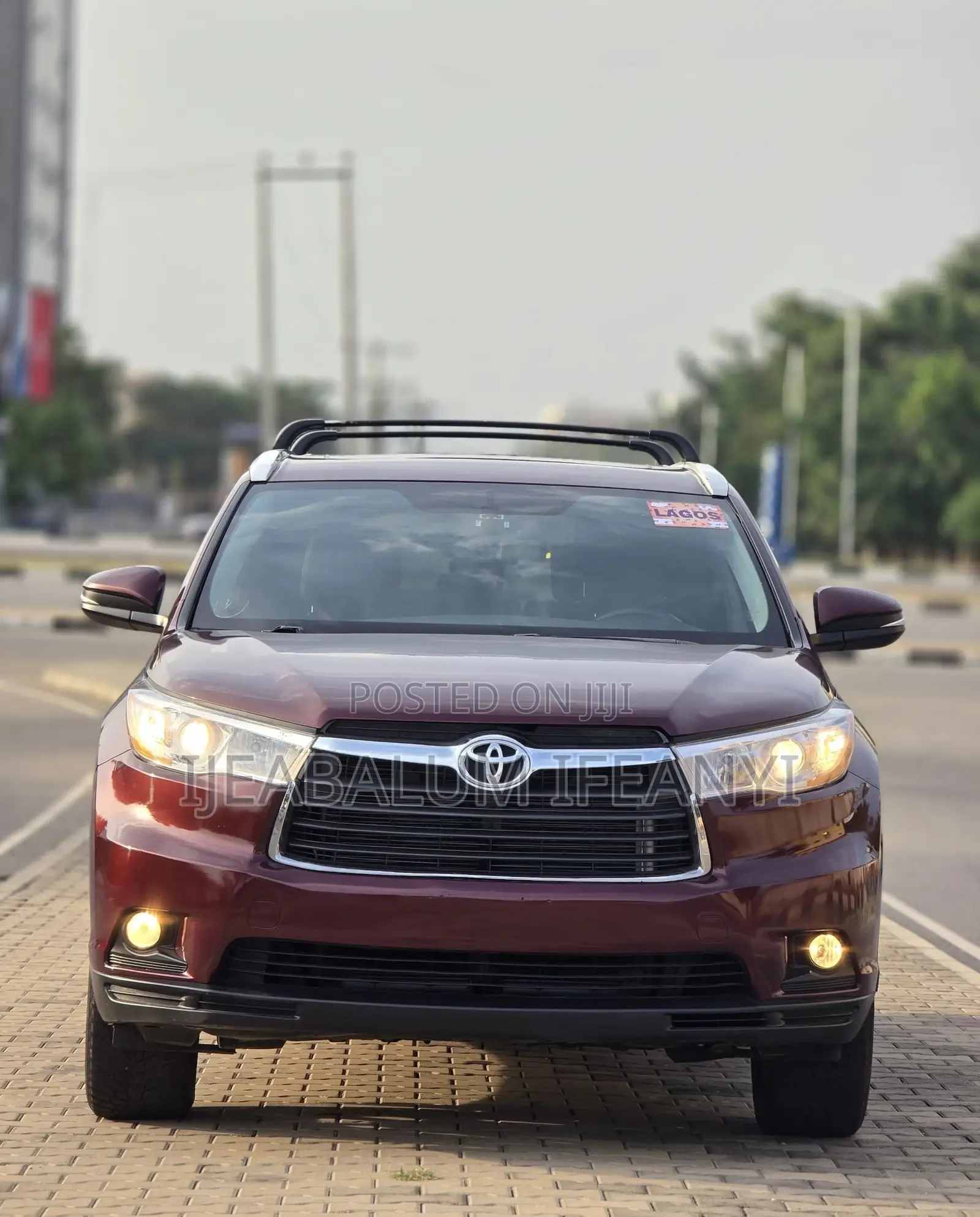 Toyota Highlander 2015 Burgundy