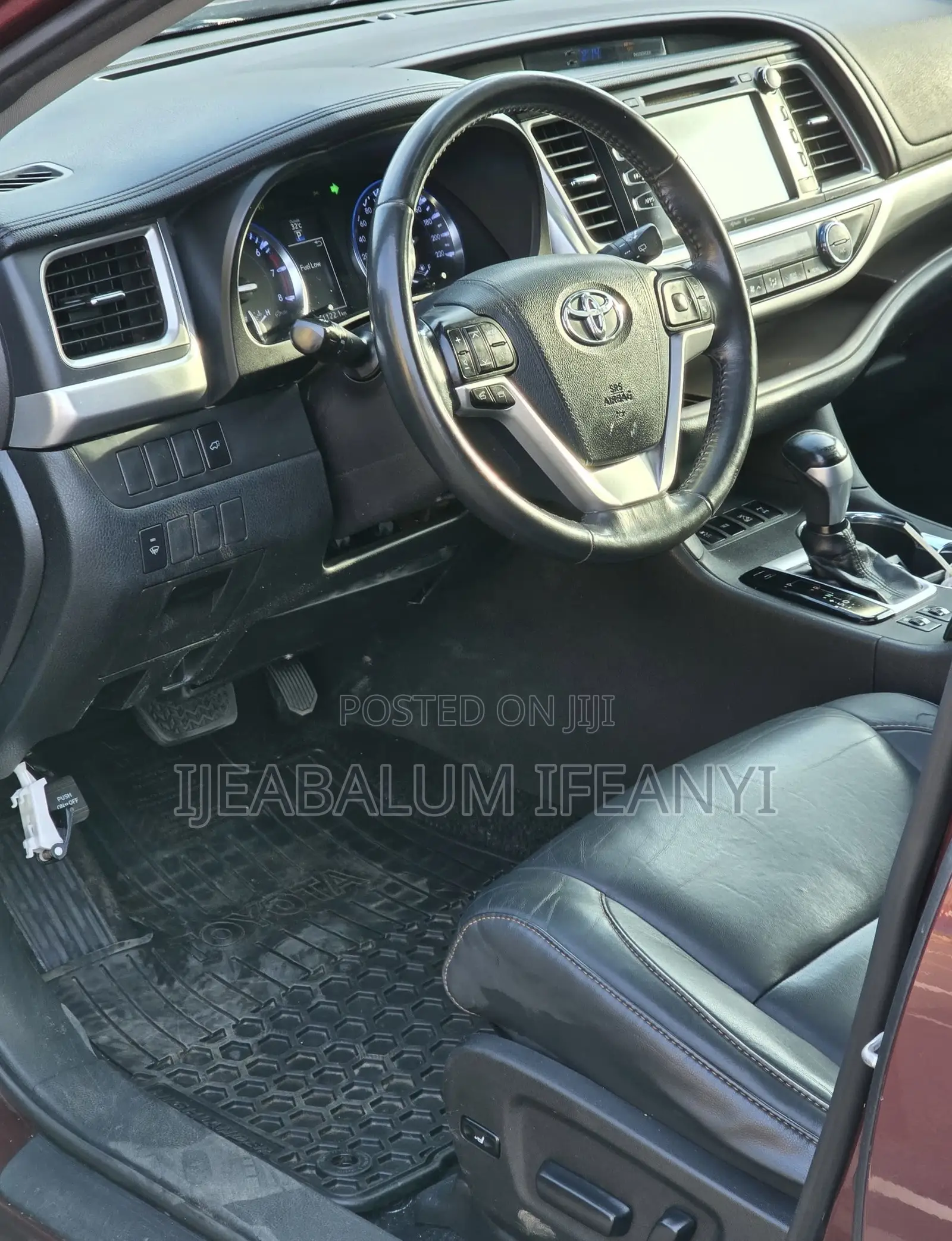 Toyota Highlander 2015 Burgundy