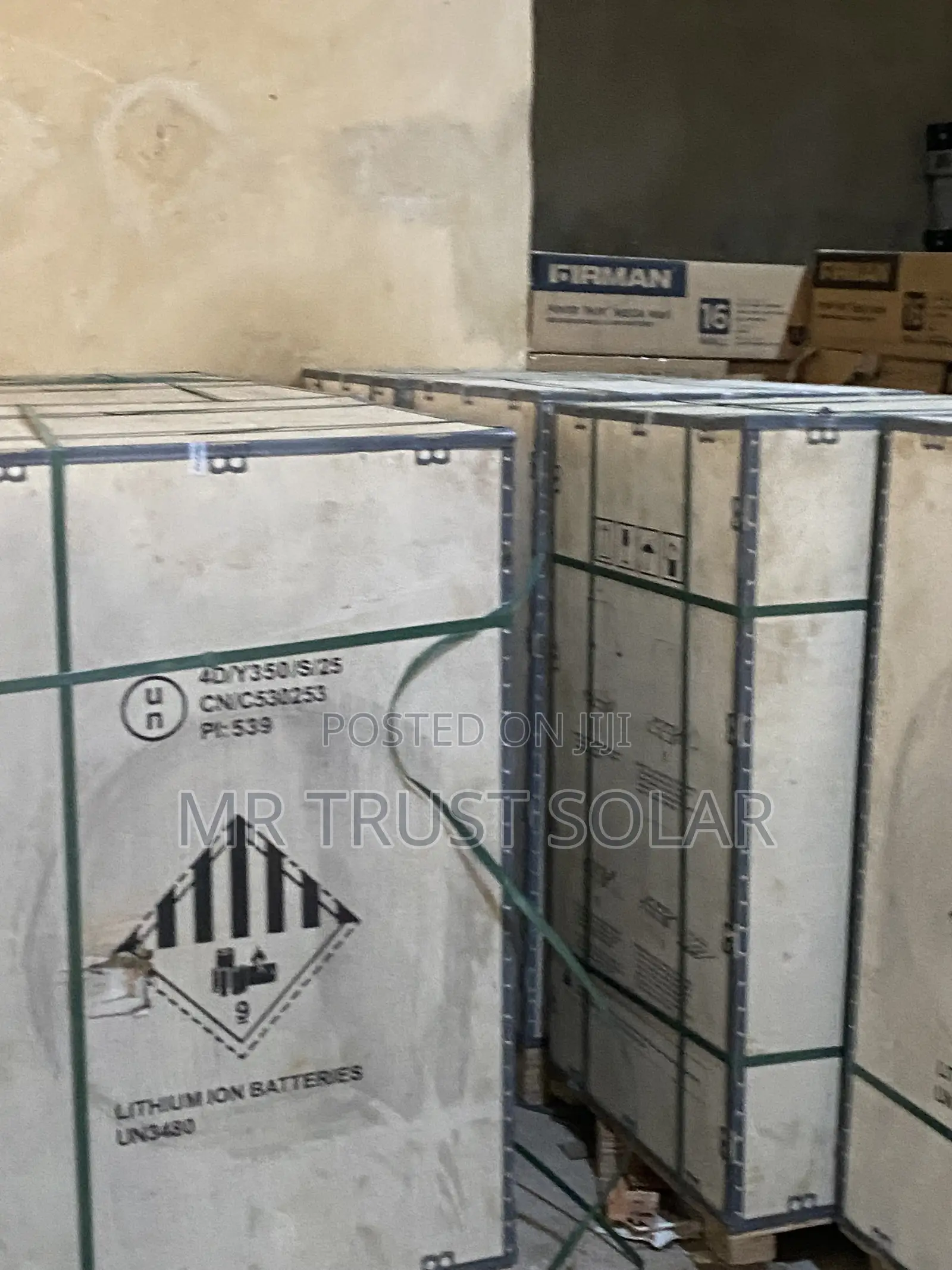 32kwh 51.2v Itel Lithium-Ion Solar Battery