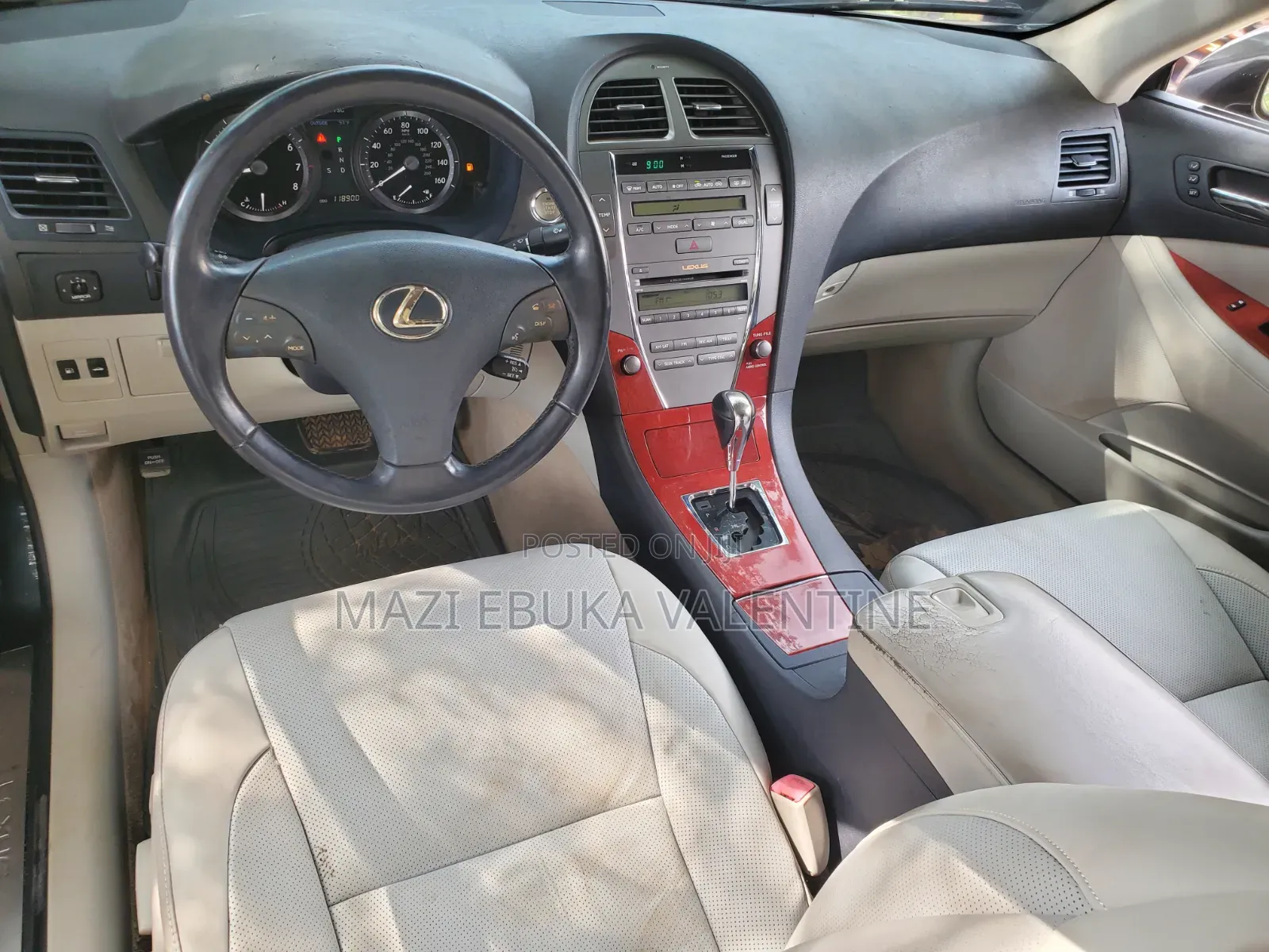 Lexus ES 350 2009 Black