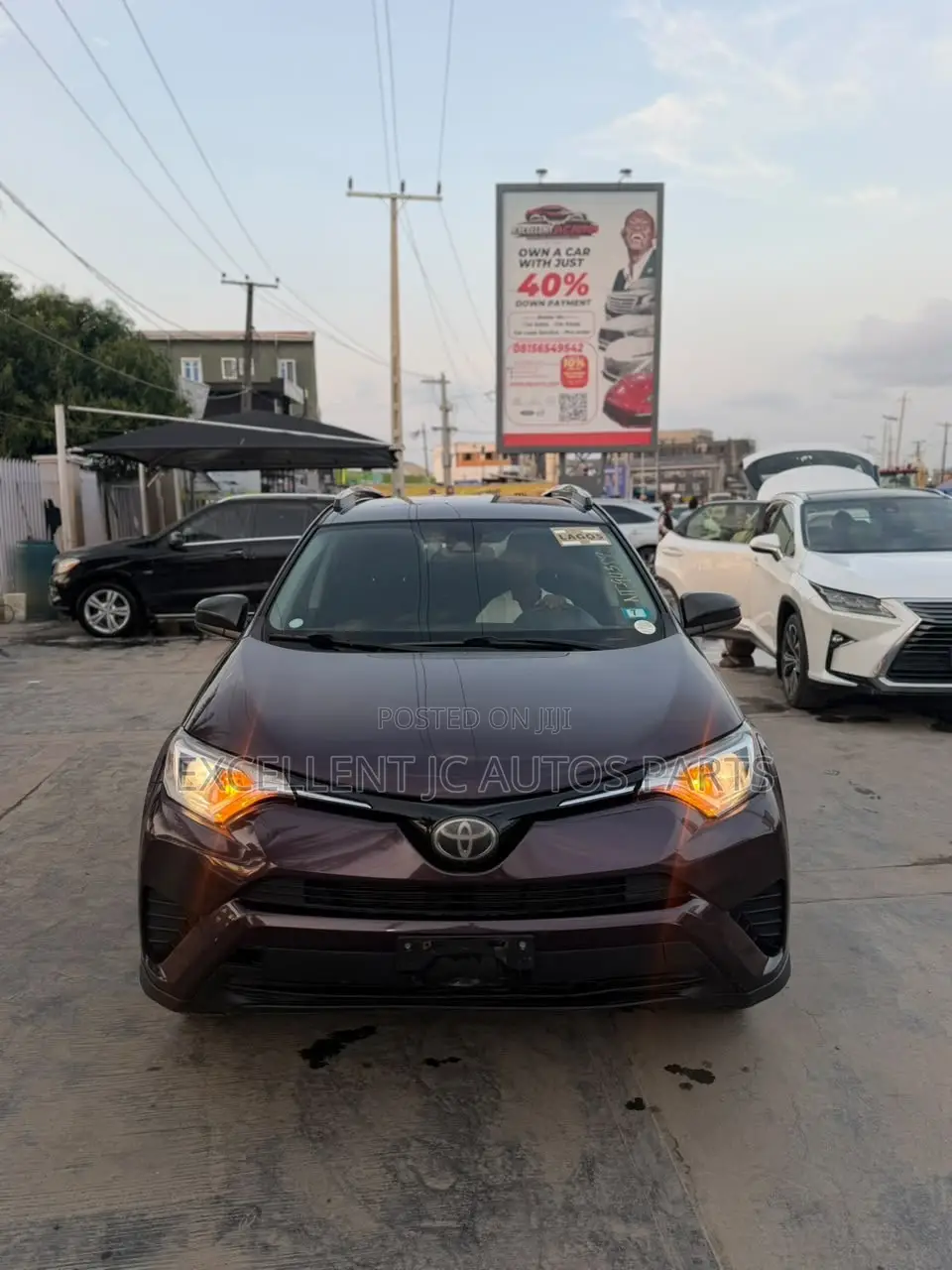 Toyota RAV4 2017 Burgundy